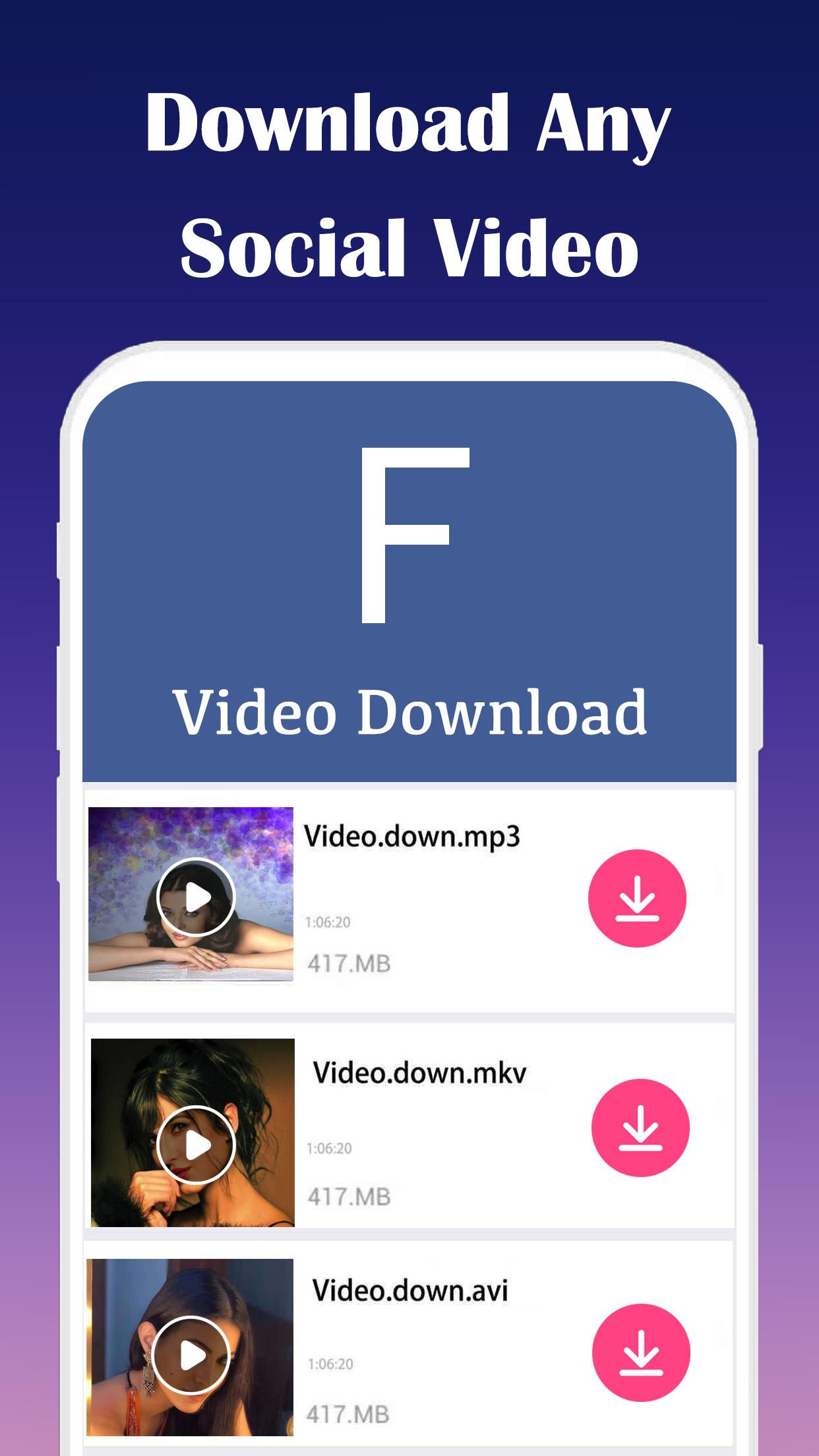 اسکرین شات 7 برنامه All Video Downloader