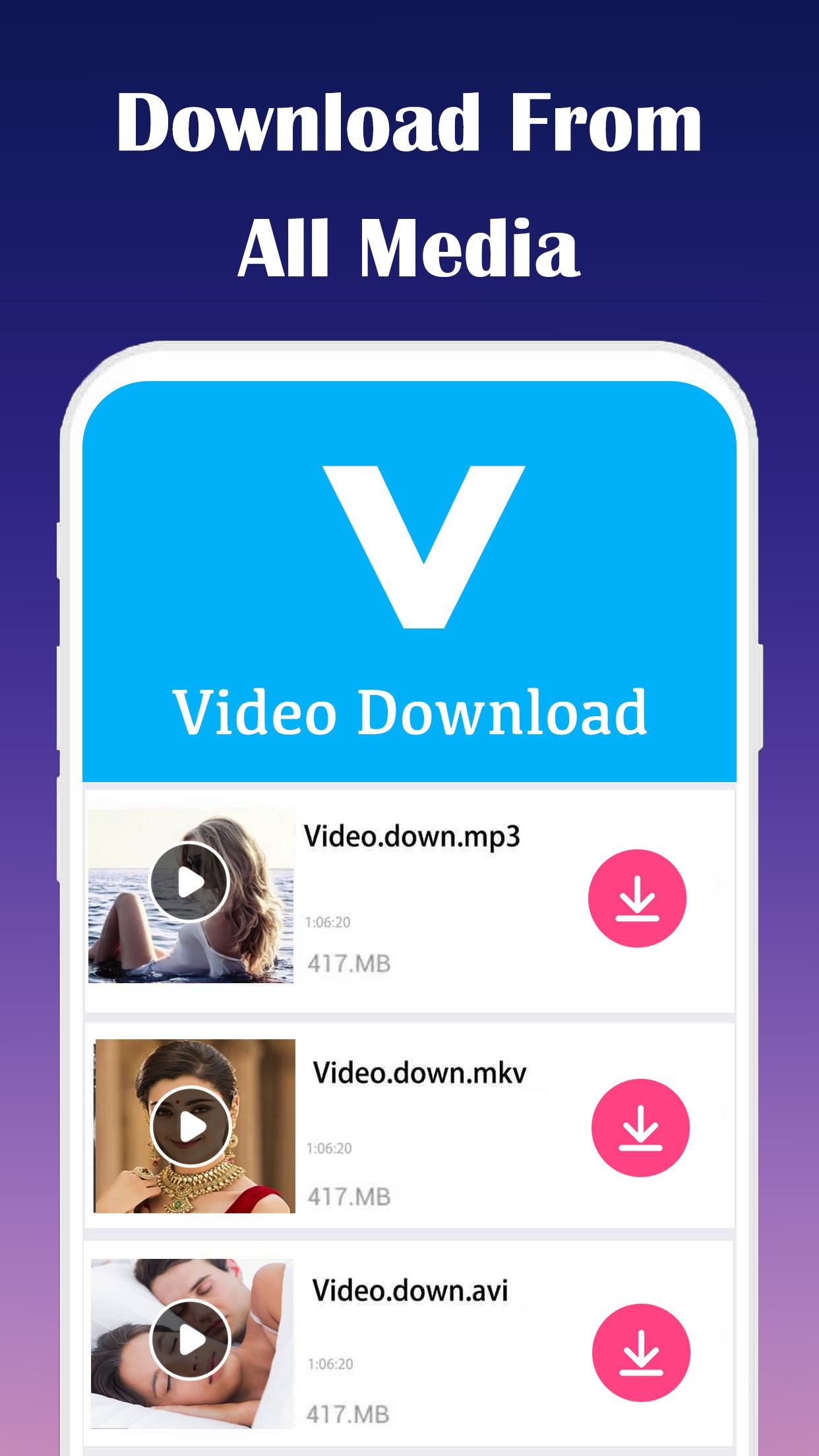 اسکرین شات 5 برنامه All Video Downloader