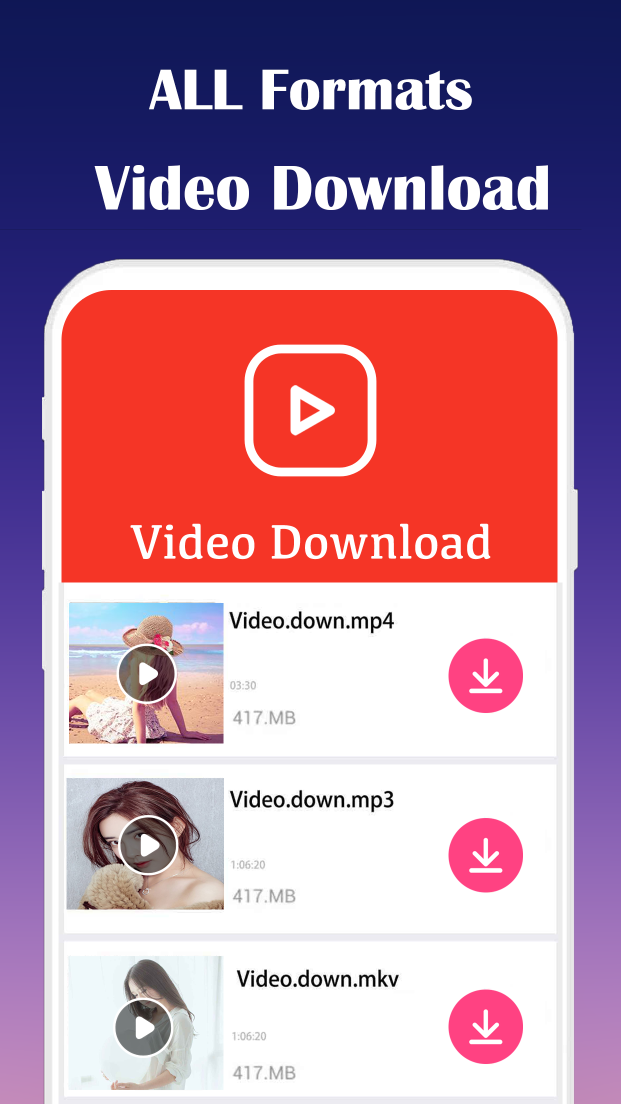 اسکرین شات 3 برنامه All Video Downloader