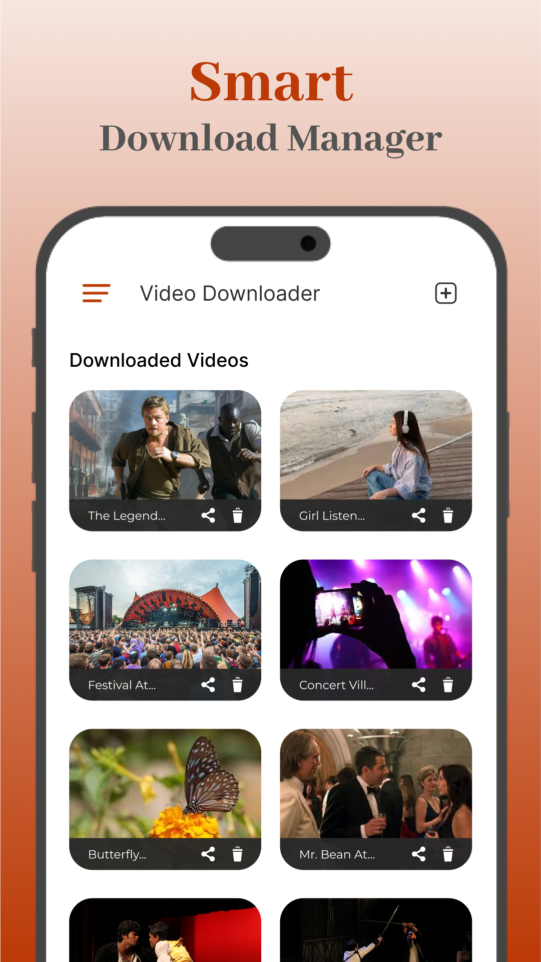 اسکرین شات 6 برنامه HD Video Downloader