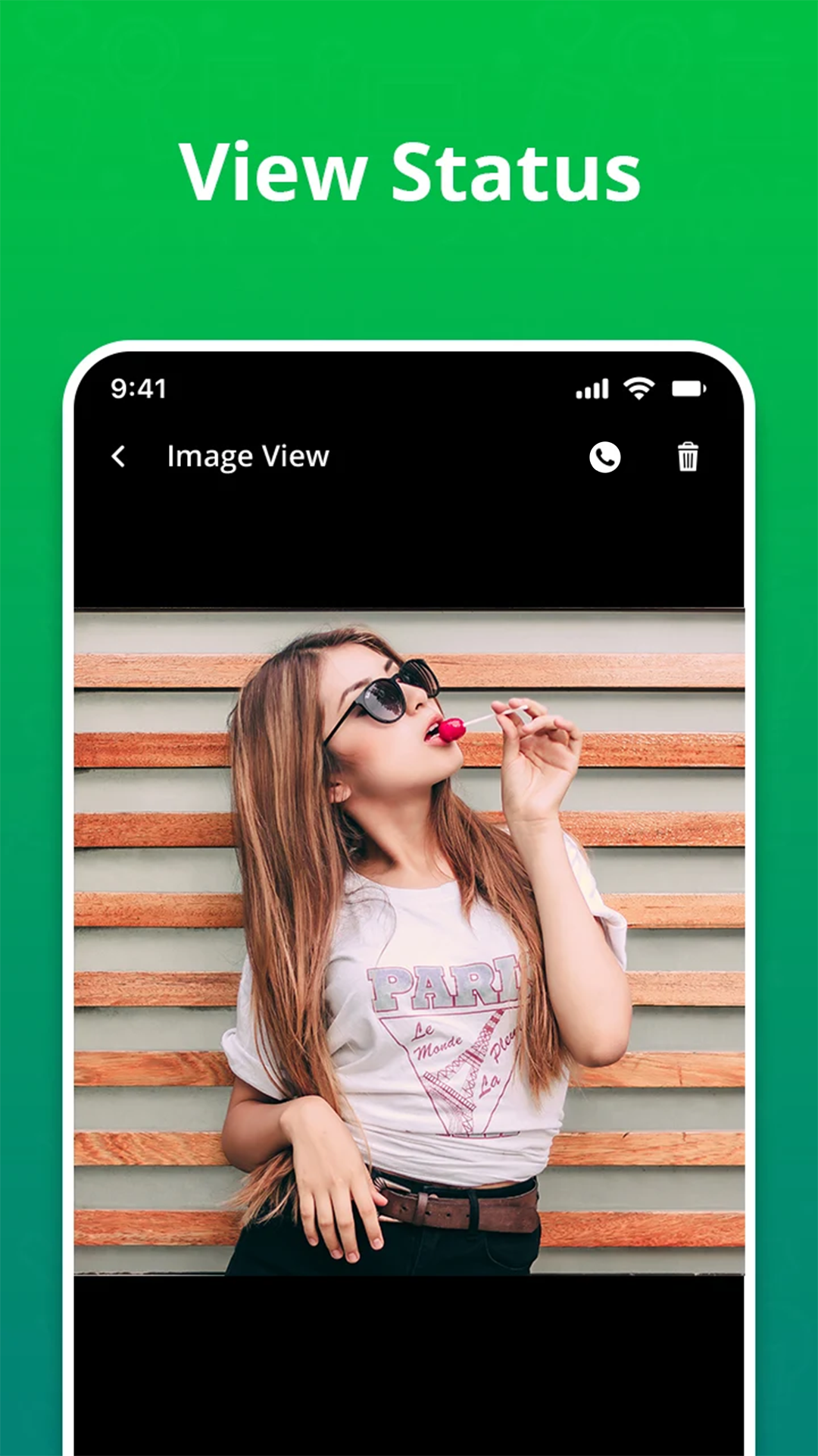 اسکرین شات 3 برنامه Status Saver - Download Status