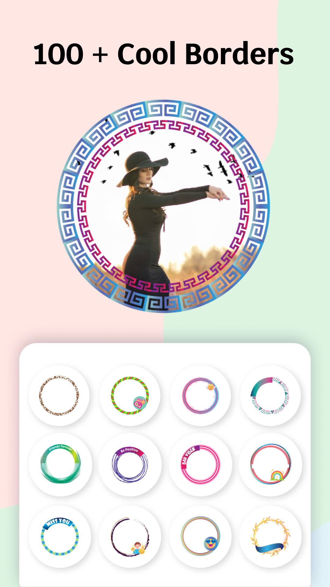 اسکرین شات 1 برنامه DP Frame Profile Picture Frame