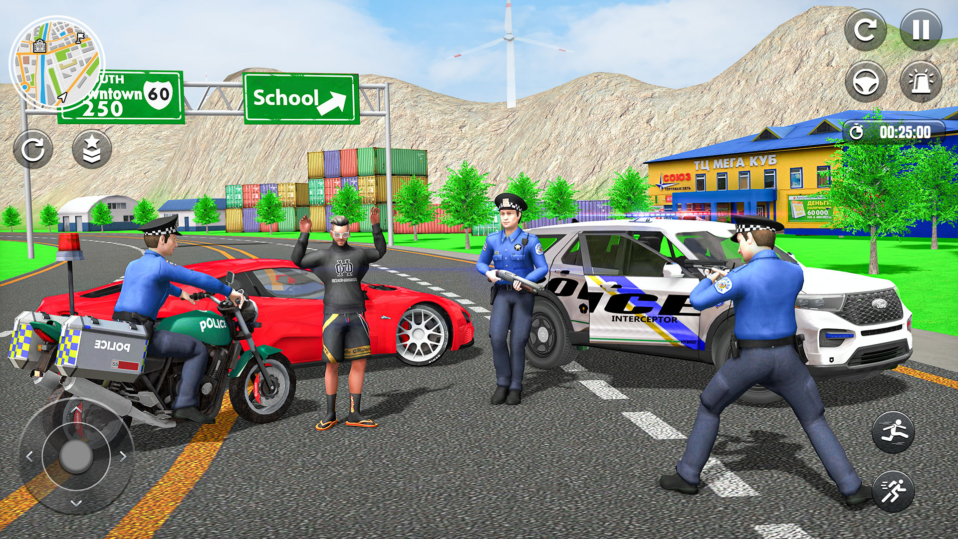 اسکرین شات 3 بازی Police Simulator: Cop Games