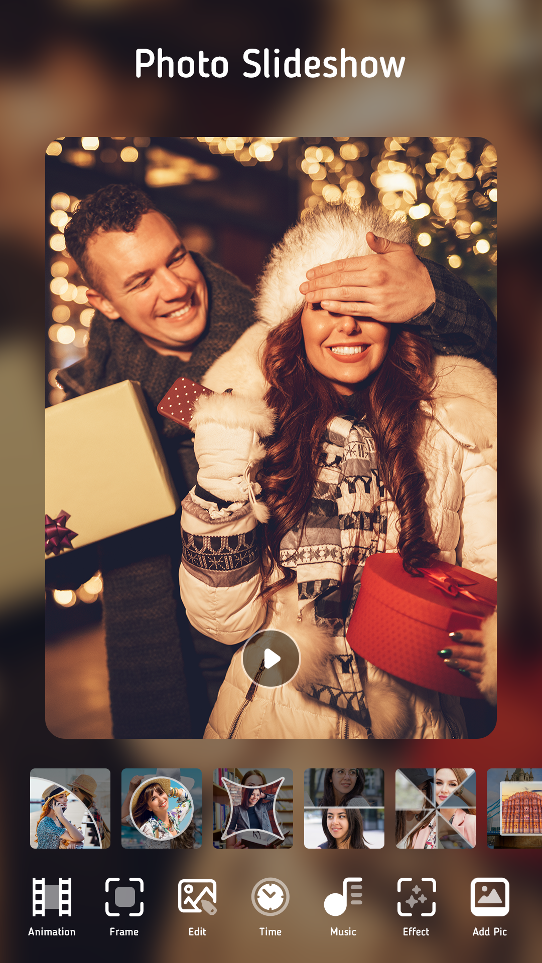 اسکرین شات 1 برنامه Photo Slideshow - Video Maker