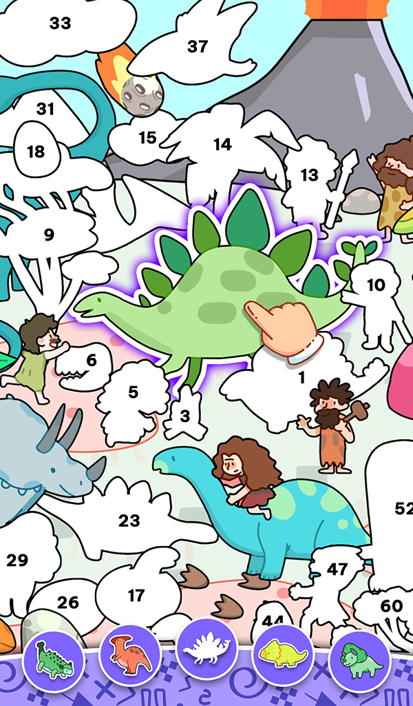 اسکرین شات 2 بازی Sticker Notebook: ASMR Puzzle