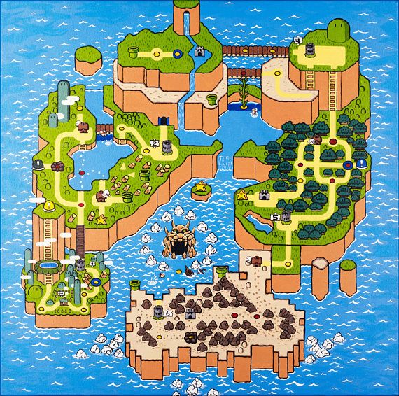 اسکرین شات 5 بازی ماریو:marioWorld1