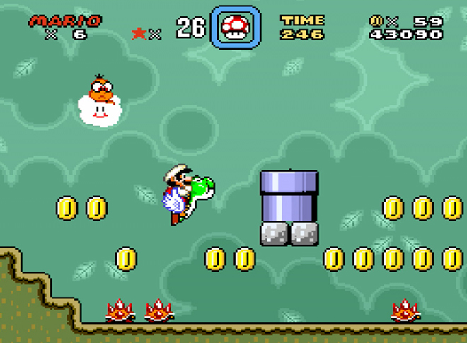 اسکرین شات 2 بازی ماریو:marioWorld1