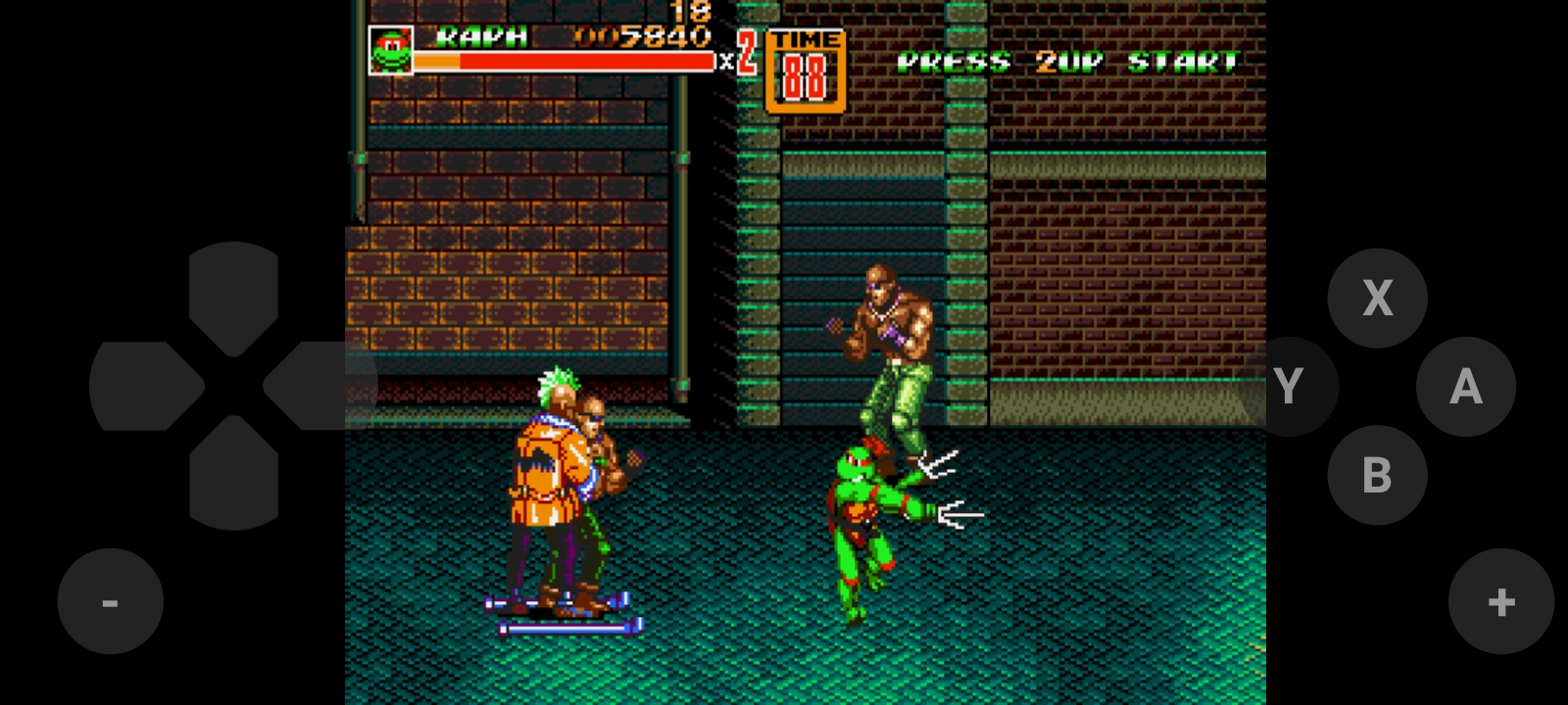 اسکرین شات 12 بازی شورش در شهر TMNT