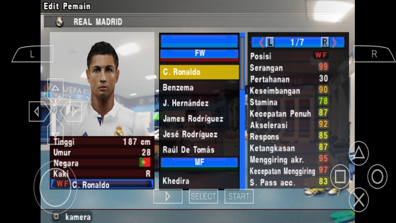 اسکرین شات 6 بازی فوتبال PES 2016