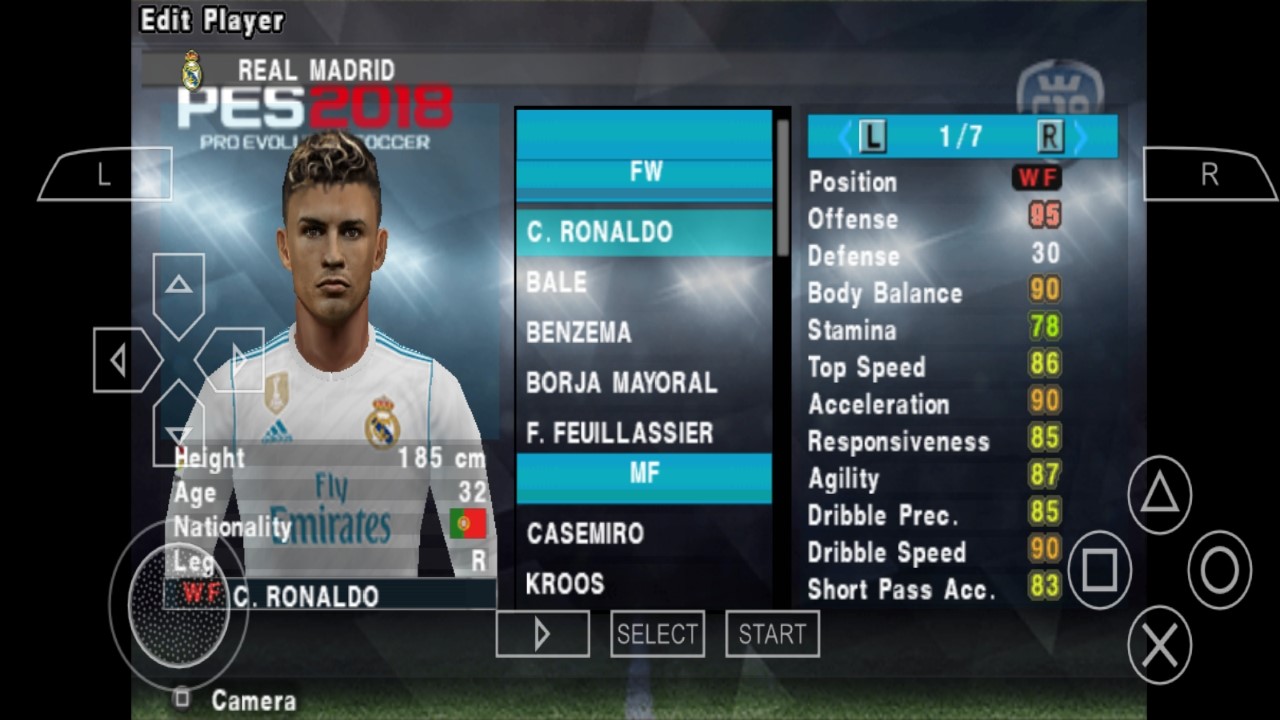 اسکرین شات 13 بازی فوتبال PES 2018