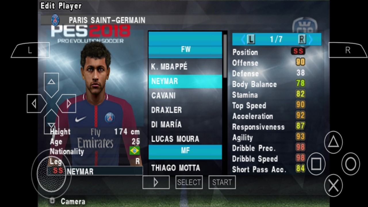 اسکرین شات 11 بازی فوتبال PES 2018