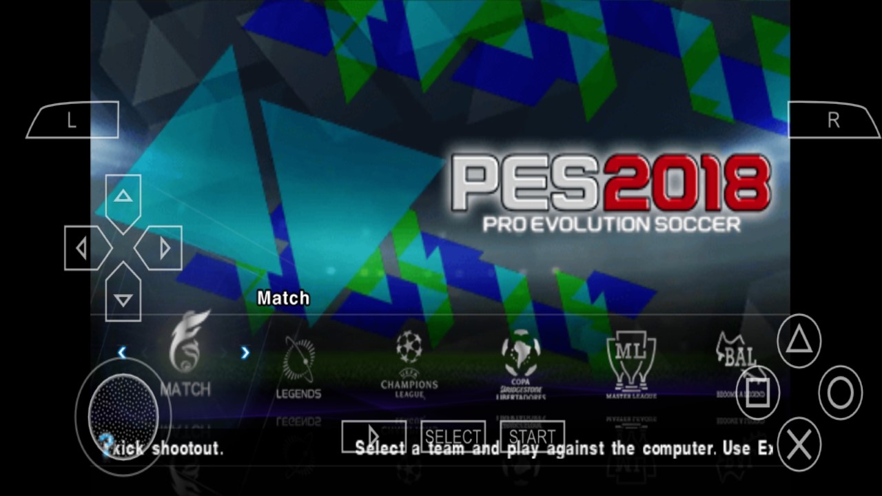 اسکرین شات 5 بازی فوتبال PES 2018