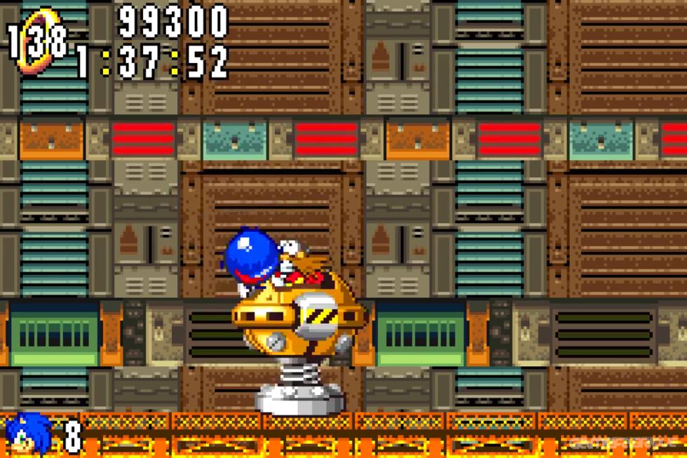 اسکرین شات 2 بازی بازی:sonic advance