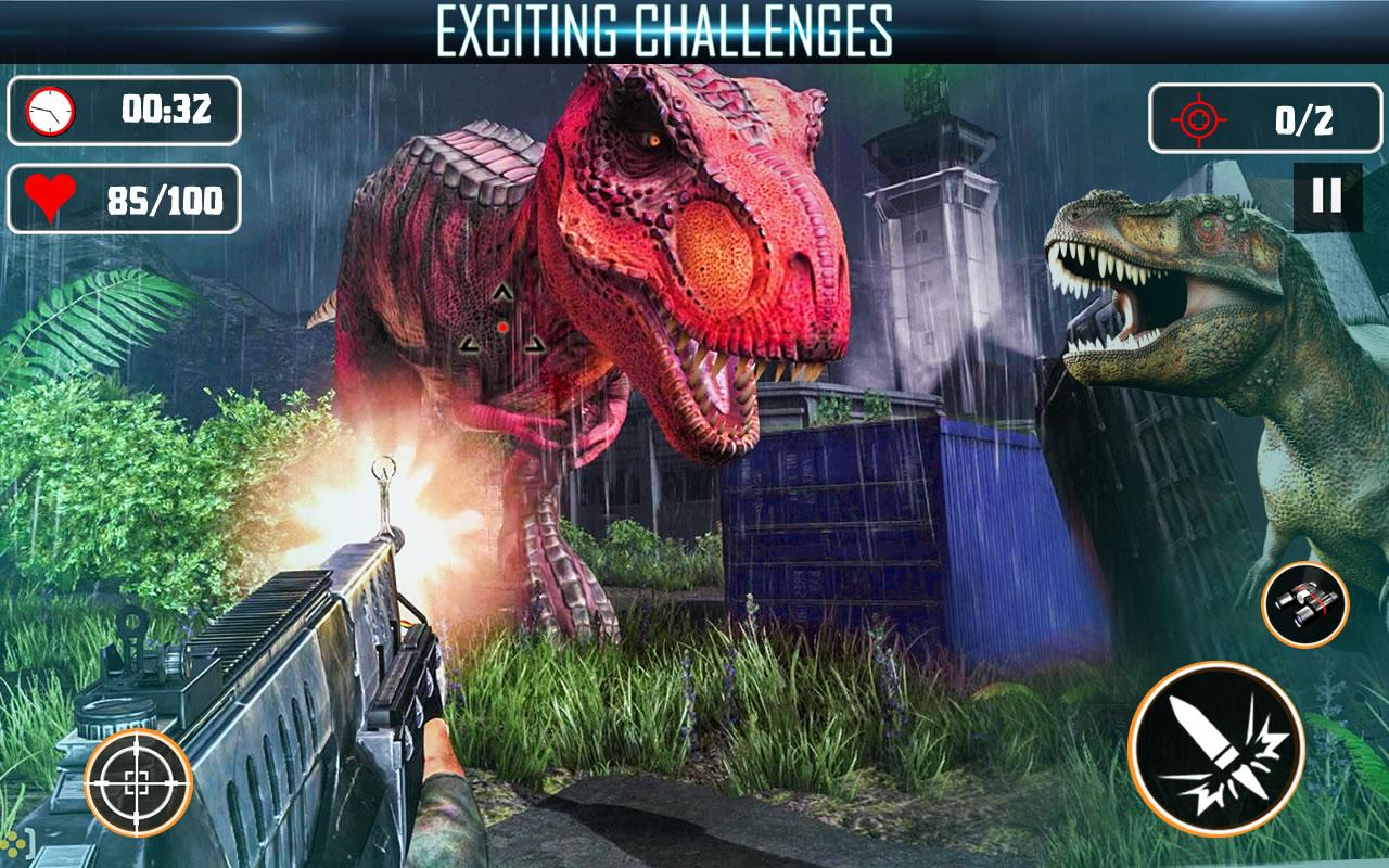 اسکرین شات 4 بازی Dino Games - 3D Hunting Games