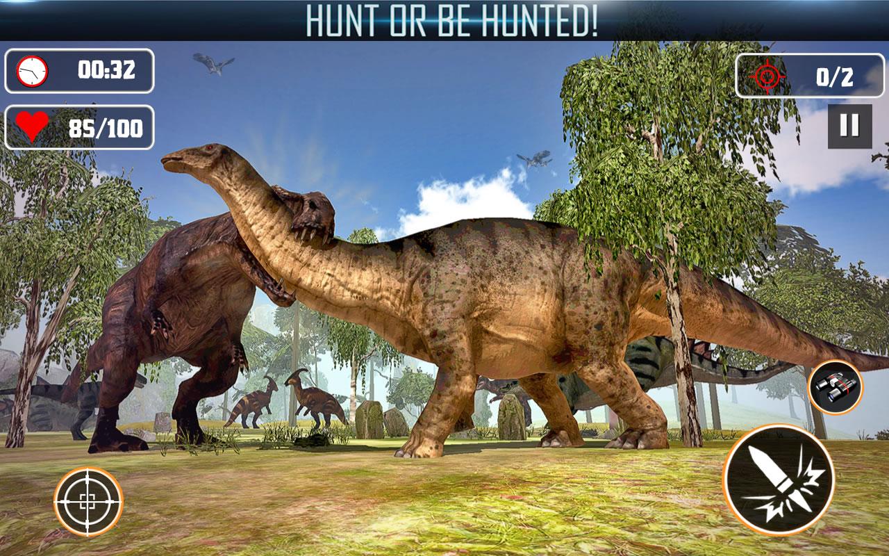 اسکرین شات 3 بازی Dino Games - 3D Hunting Games