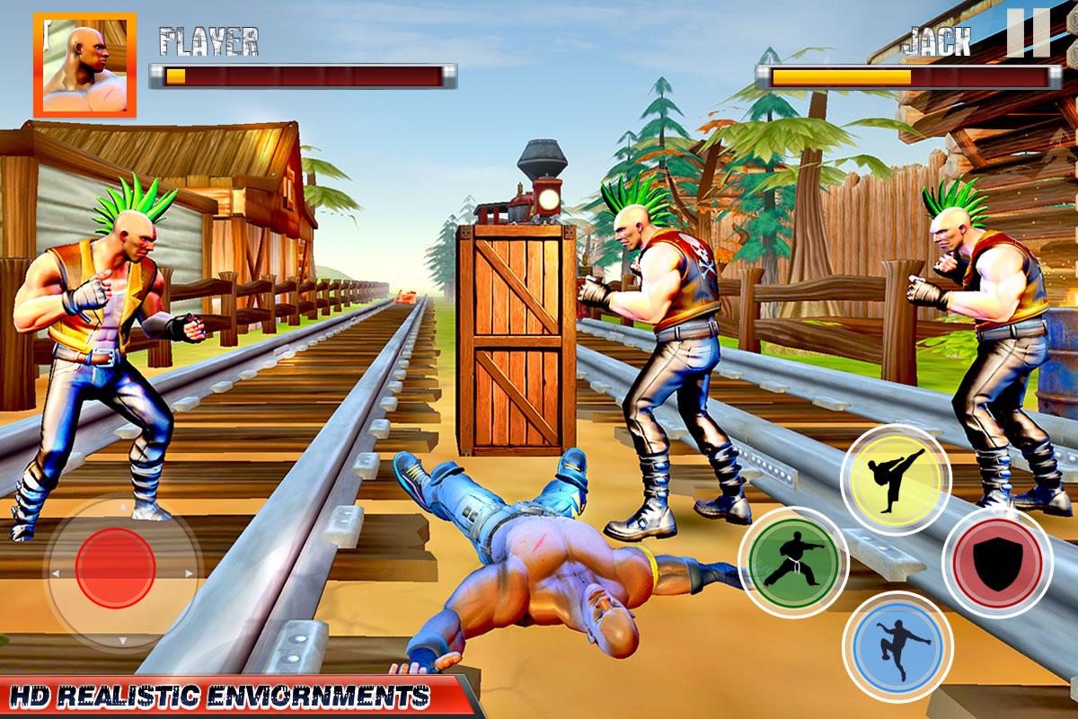 اسکرین شات 3 بازی Street Kung Fu Fighting Games