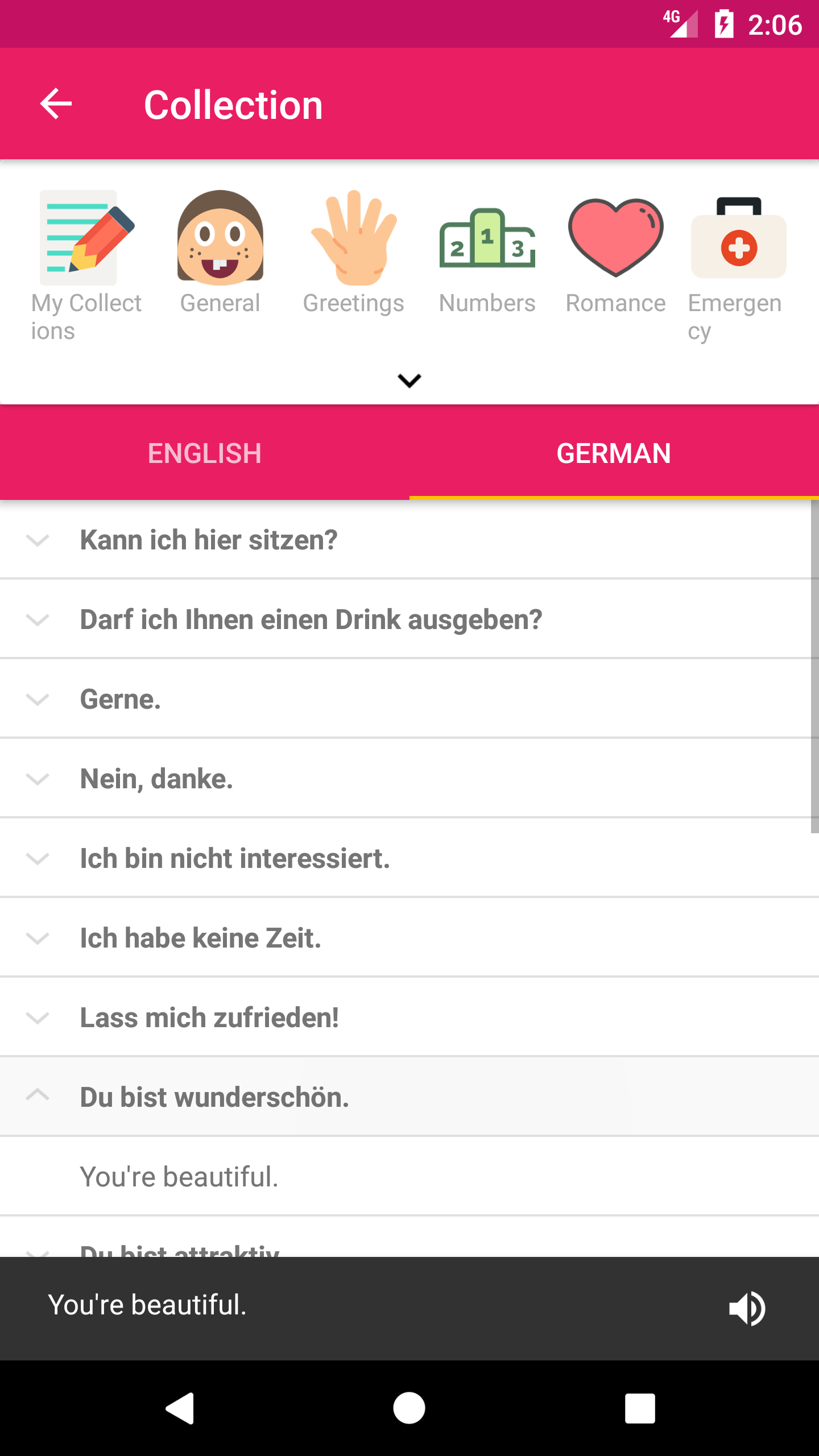 اسکرین شات 6 برنامه German English Dictionary
