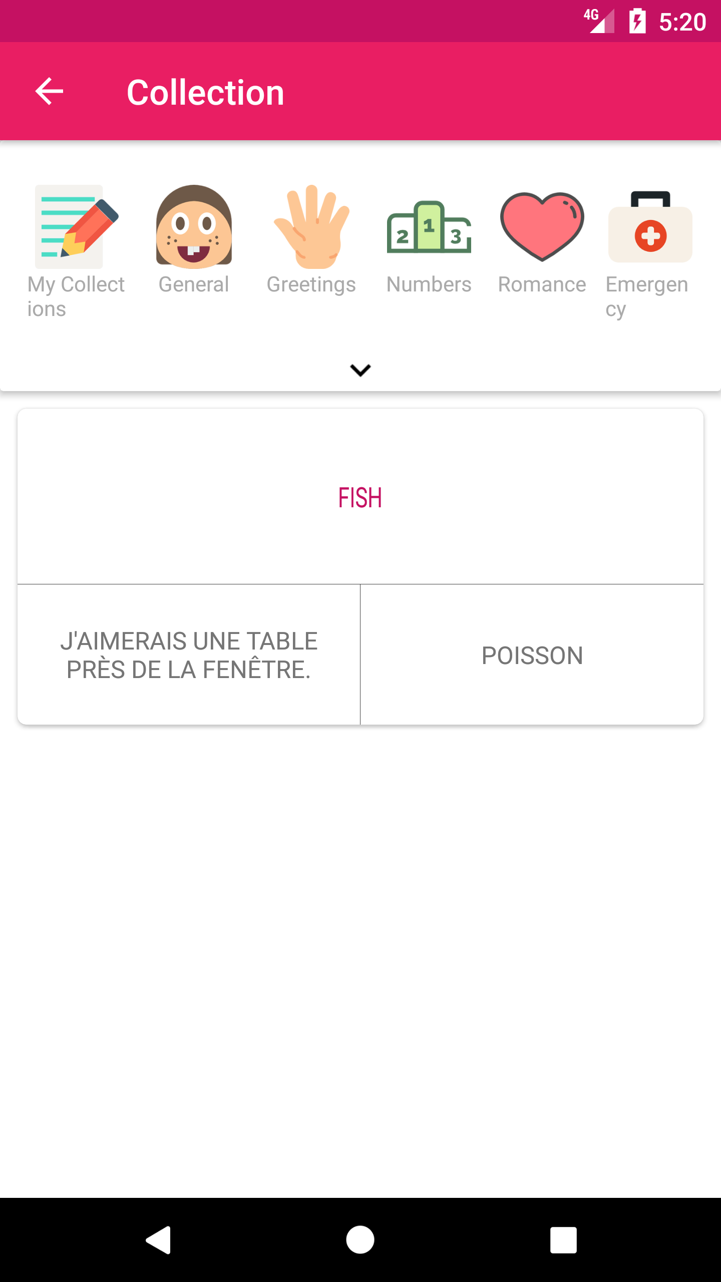 اسکرین شات 5 برنامه French English Dictionary