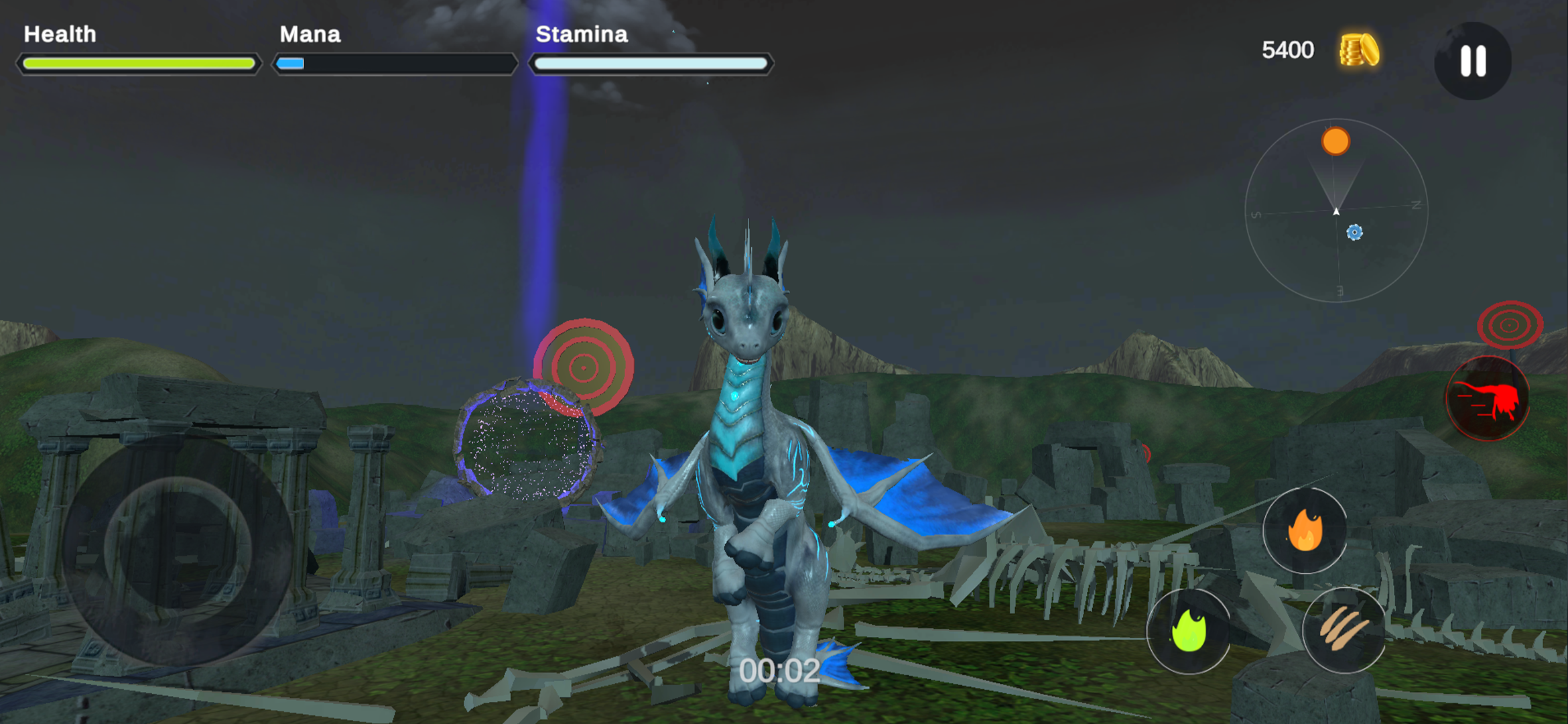 اسکرین شات 4 بازی Dragon Simulator: Ice & Fire