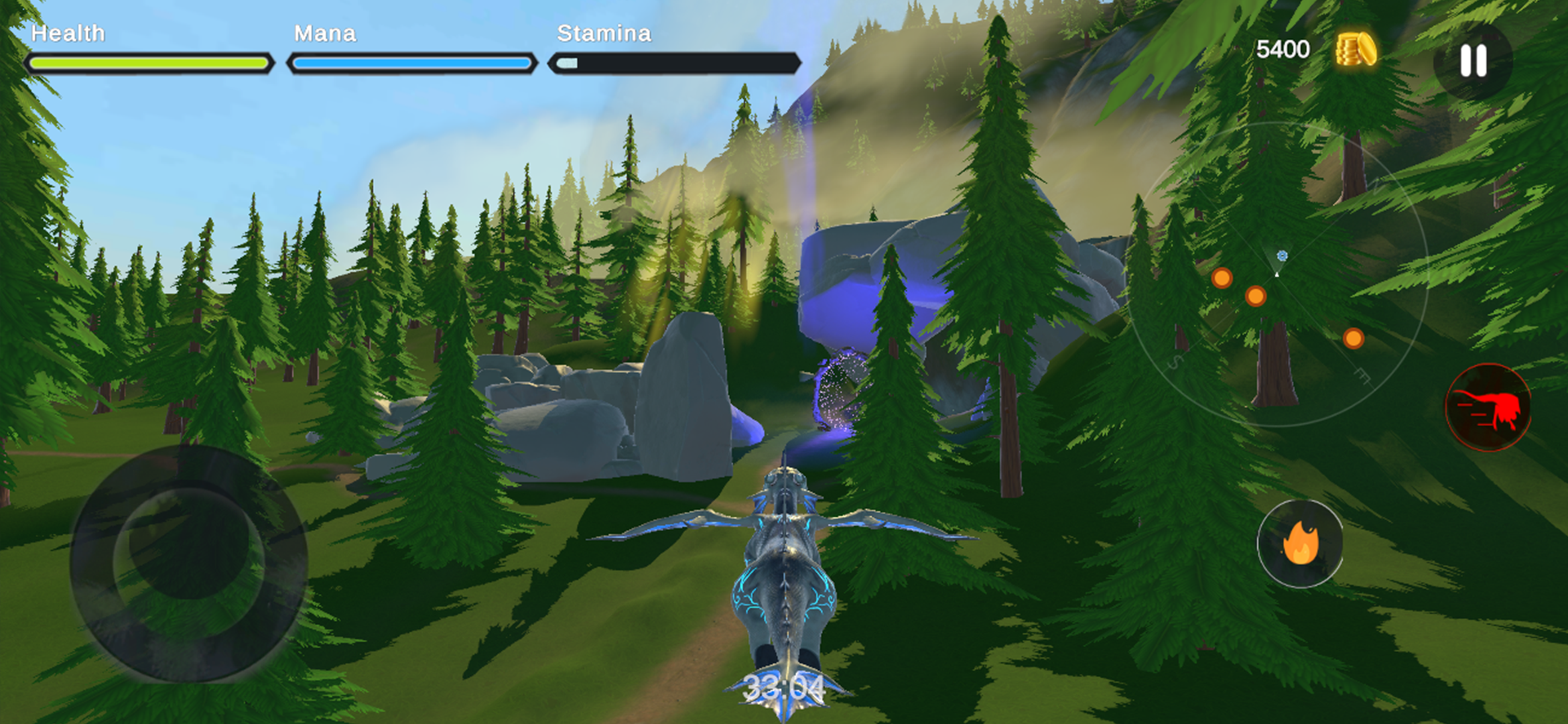 اسکرین شات 5 بازی Dragon Simulator: Ice & Fire