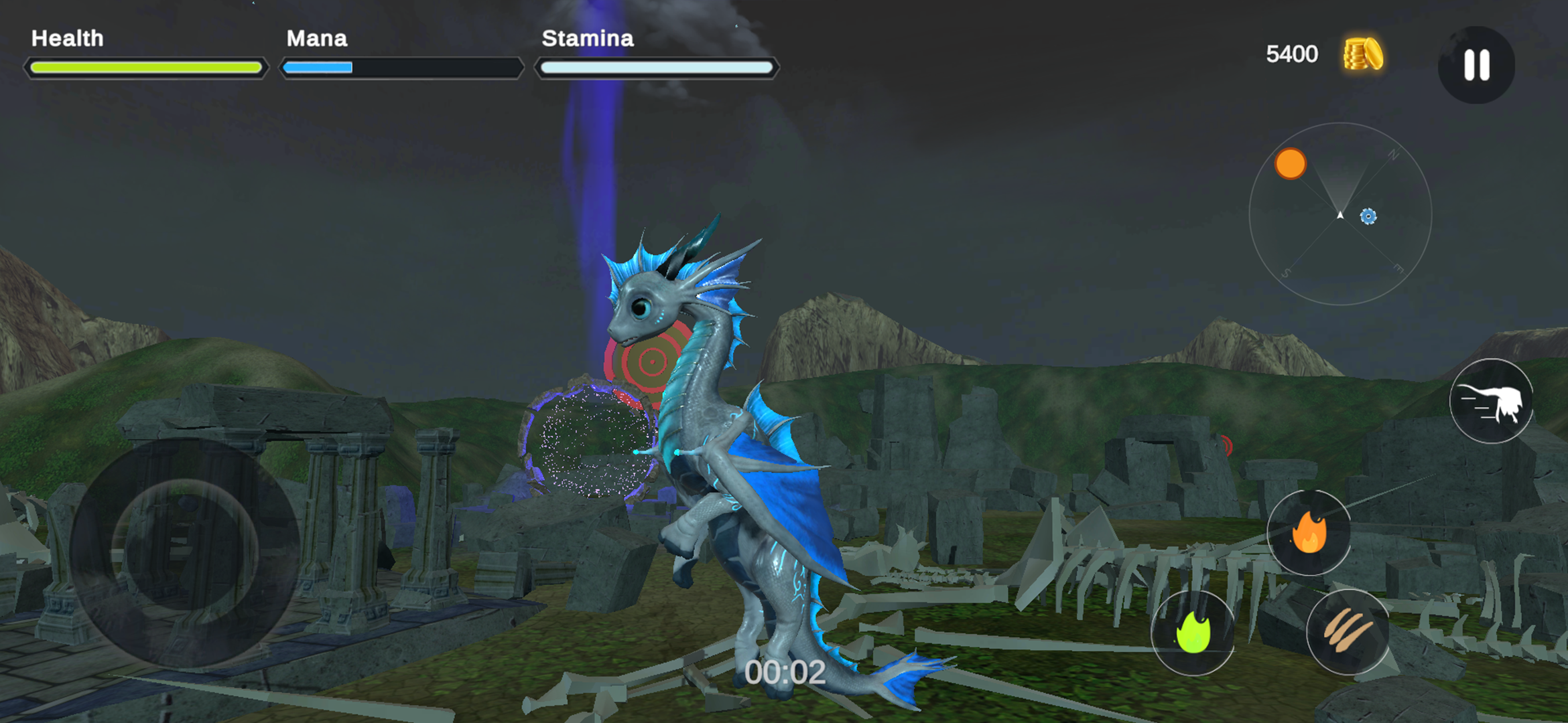 اسکرین شات 6 بازی Dragon Simulator: Ice & Fire