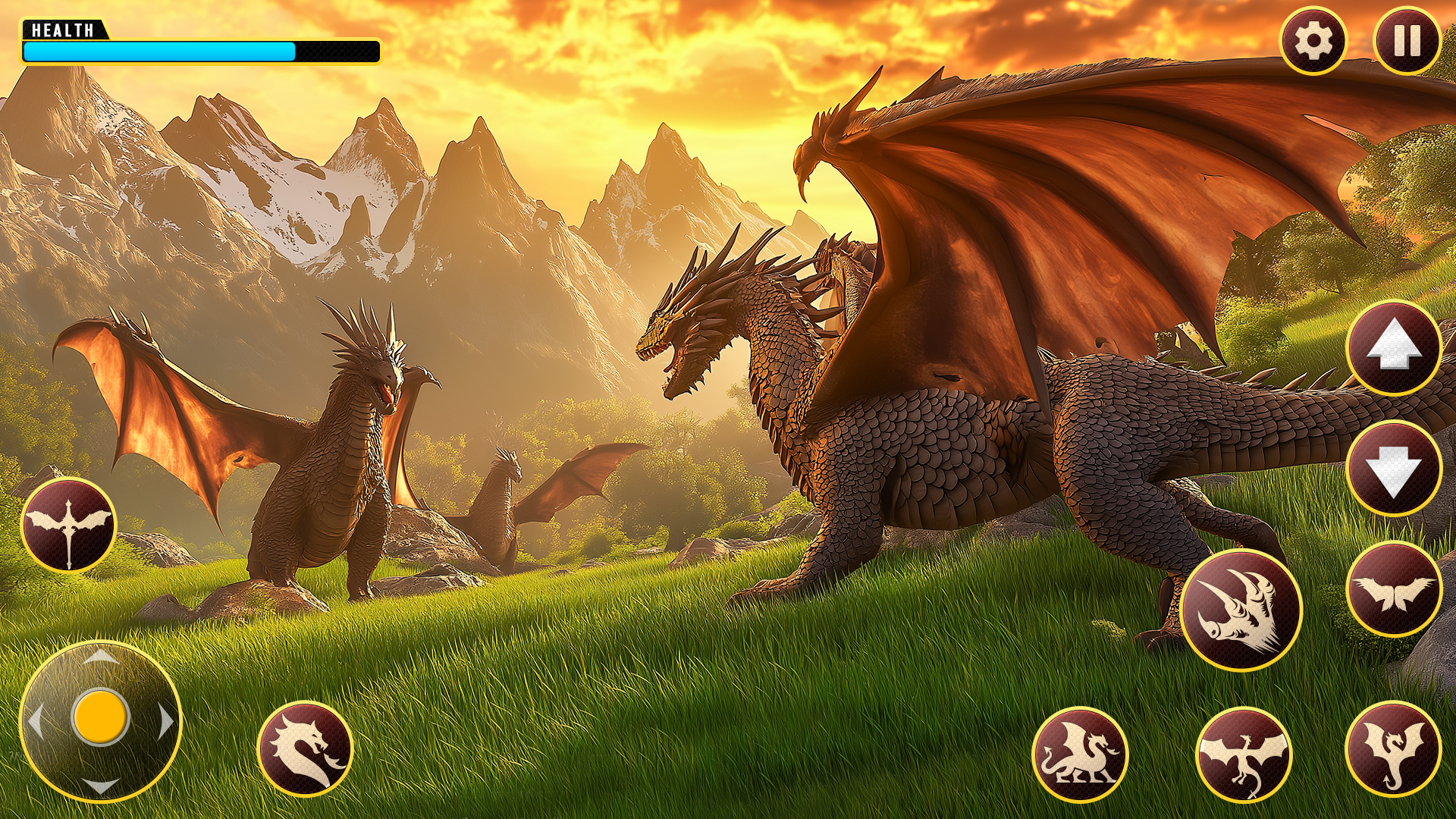 اسکرین شات 3 بازی Dragon Simulator Be a Dragon