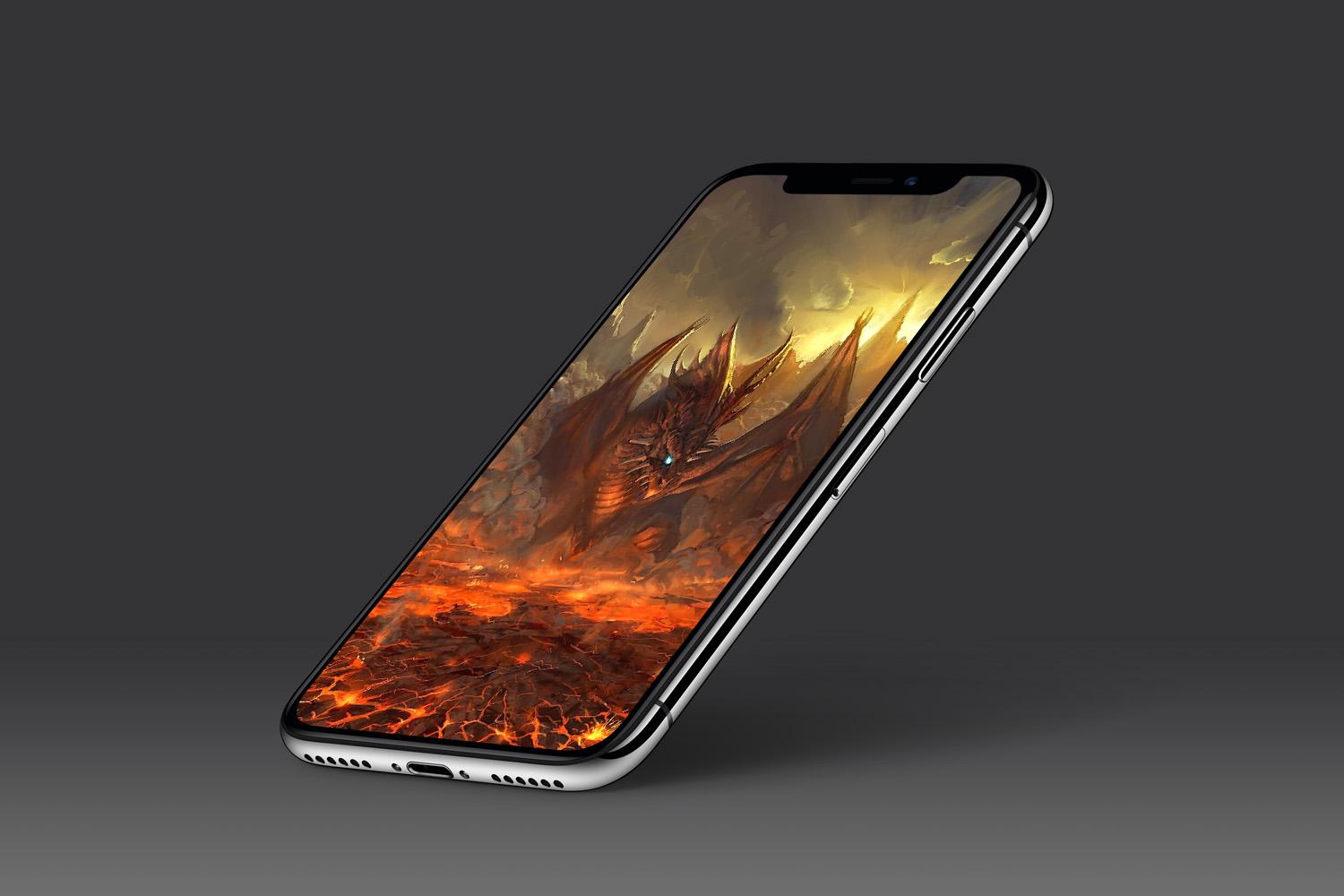 اسکرین شات 2 برنامه Dragon Wallpaper