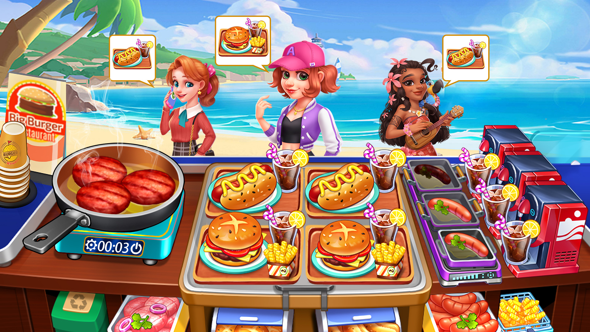 اسکرین شات 8 بازی Cooking Frenzy®️