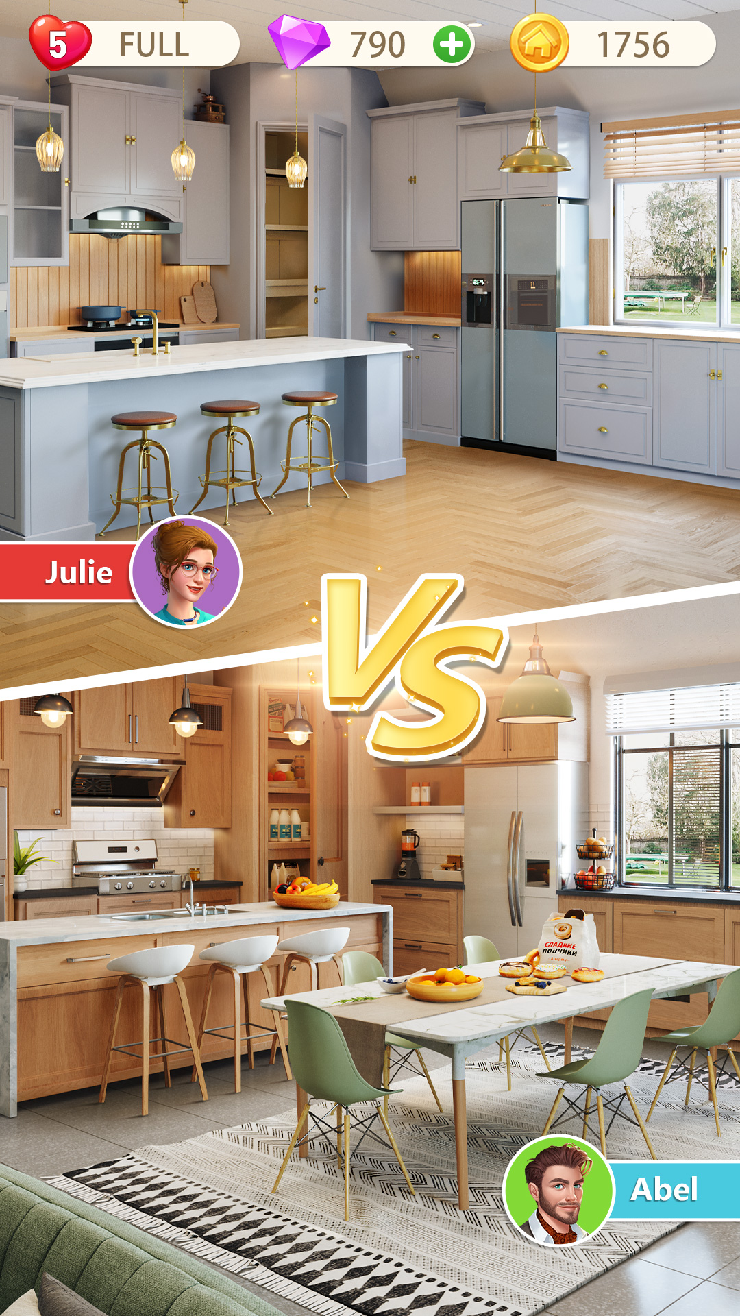 اسکرین شات 4 بازی Crazy Match Home Design