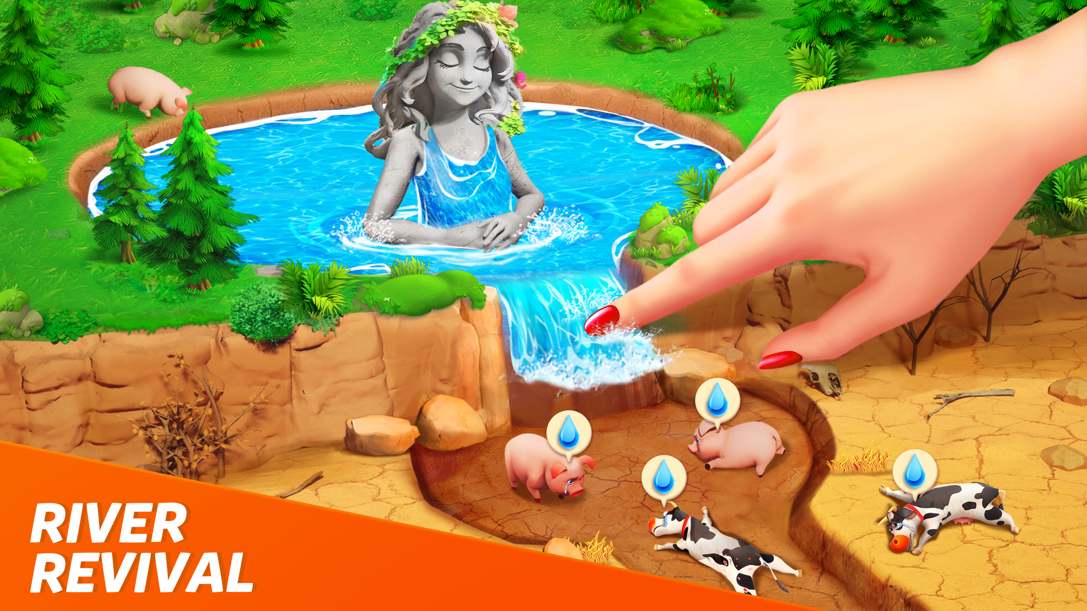 اسکرین شات 1 بازی Dragonscapes Adventure