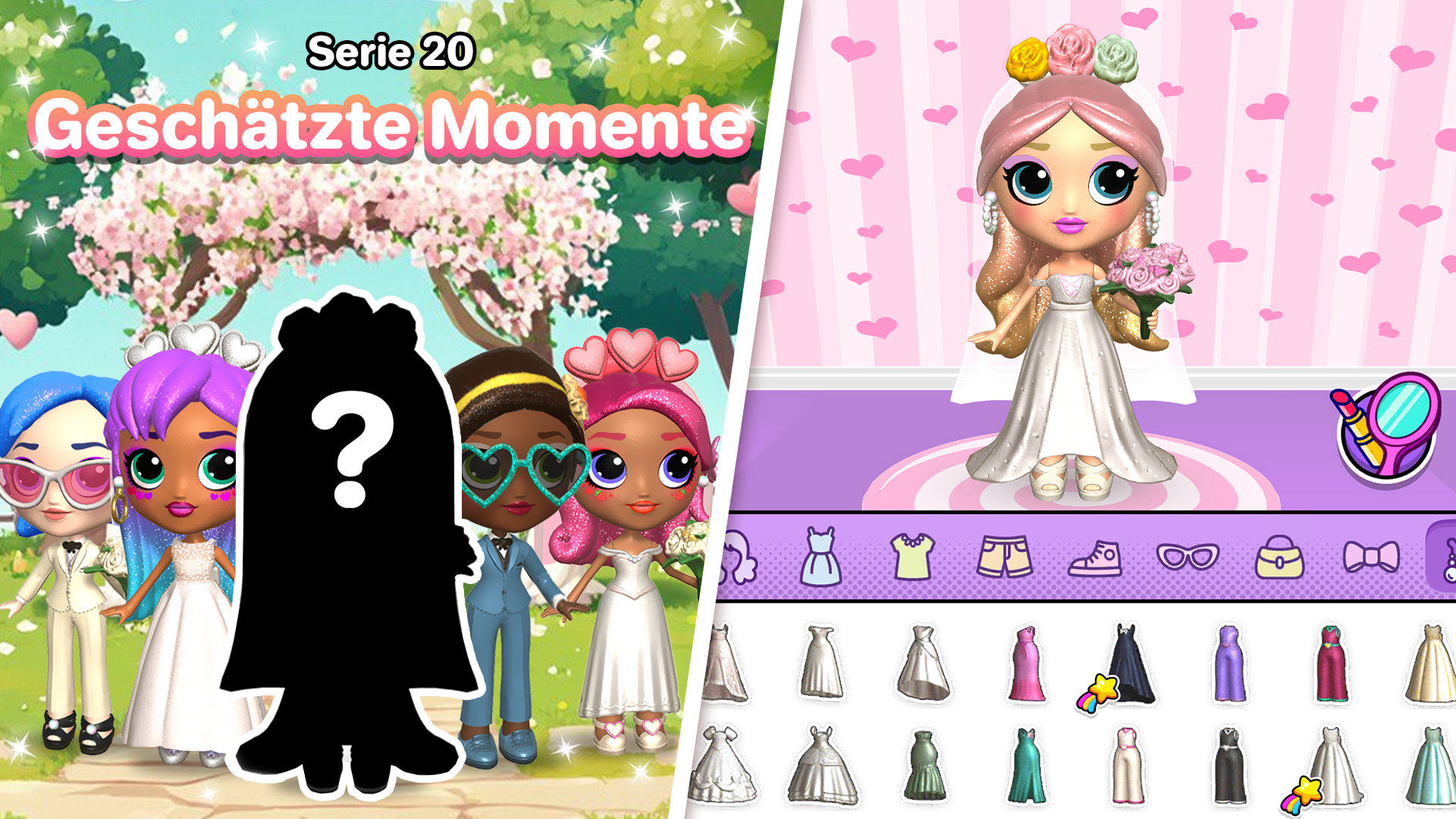 اسکرین شات 2 برنامه Go! Dolliz: 3D Puppen Anziehen