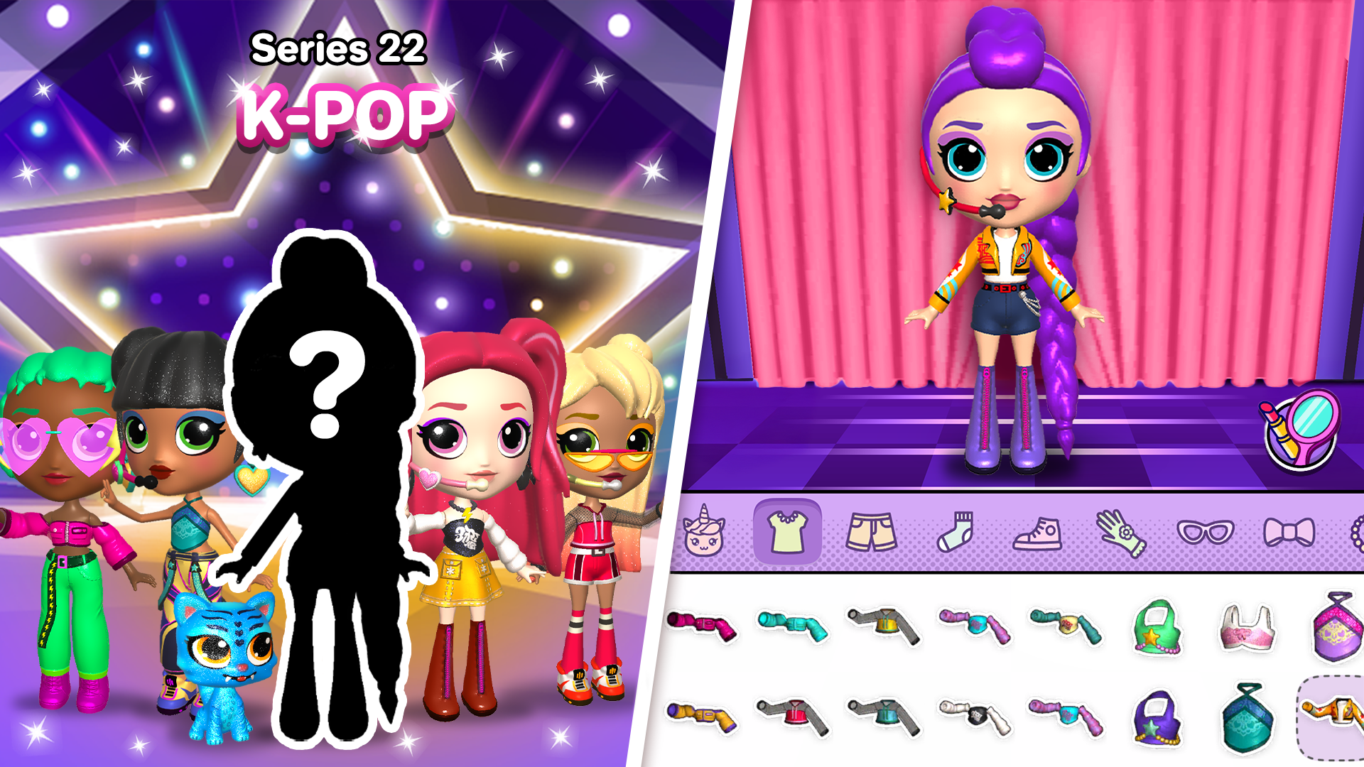 اسکرین شات 2 برنامه Go! Dolliz: Doll Dress-Up Game