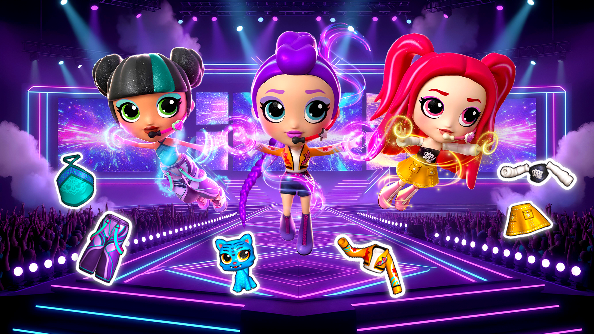 اسکرین شات 1 برنامه Go! Dolliz: Doll Dress-Up Game