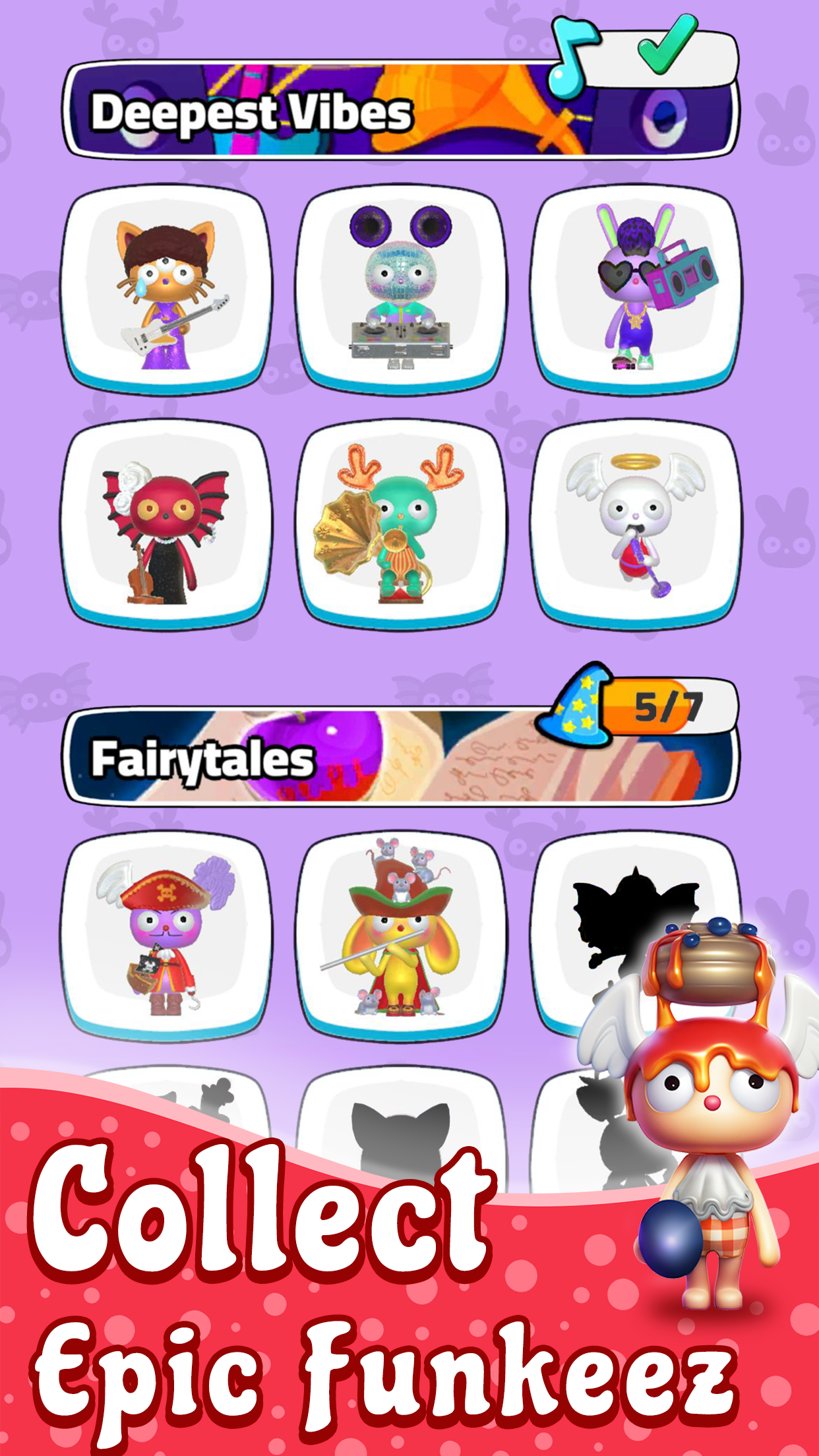 اسکرین شات 3 بازی Funky Merge: Grow and Collect