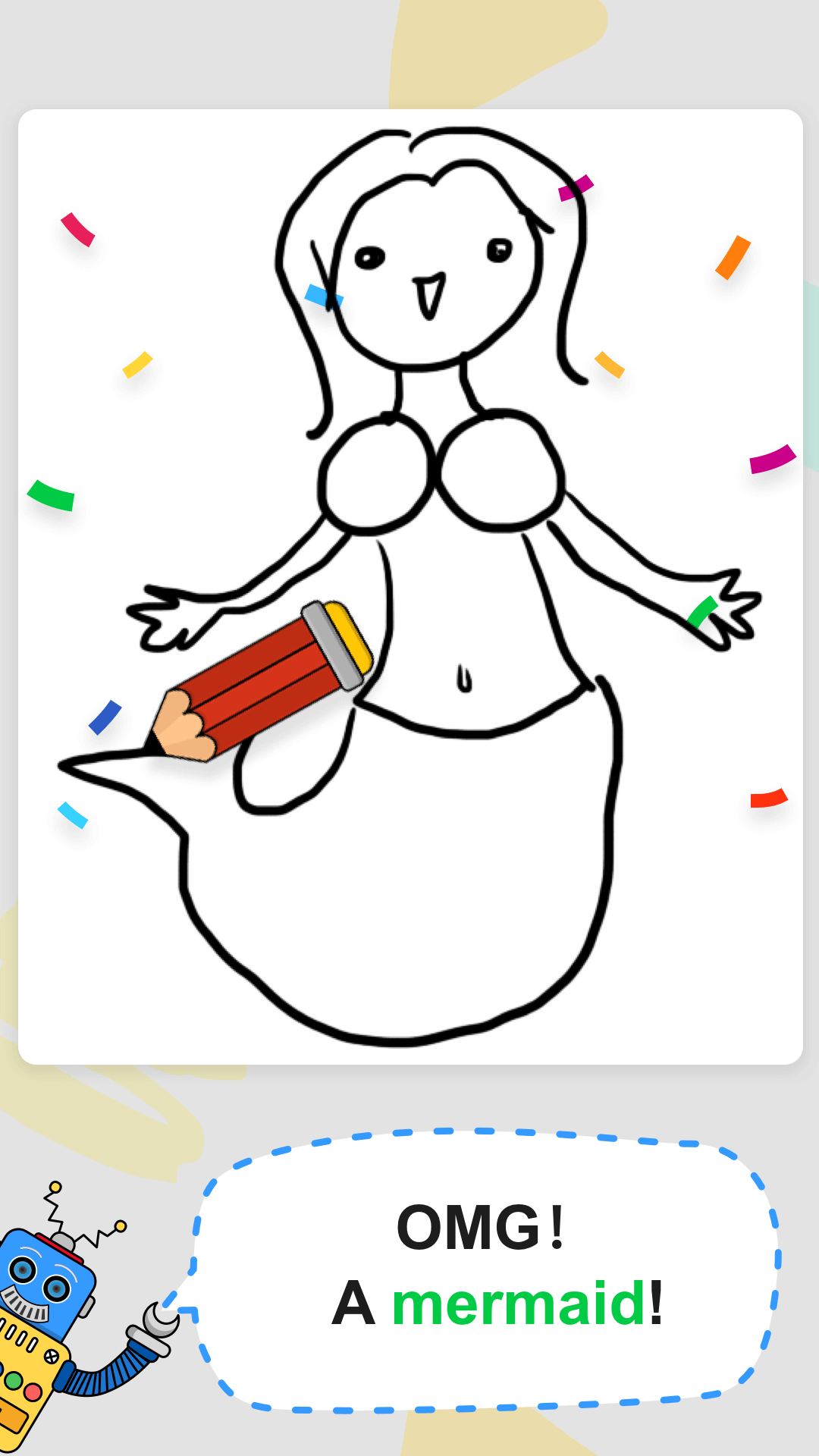 اسکرین شات 5 برنامه Happy Draw - AI Guess Drawing