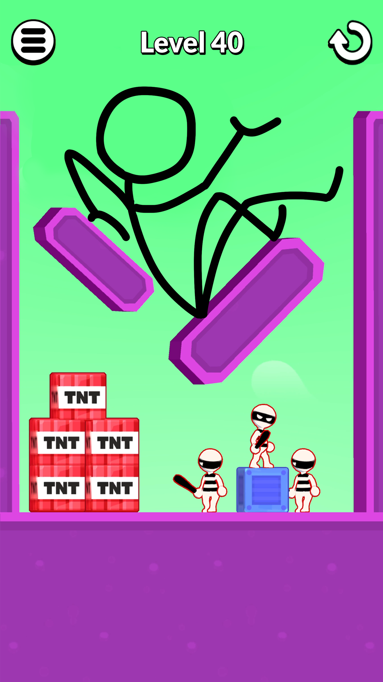 اسکرین شات 3 بازی Draw Hero 3D: Draw Your Weapon