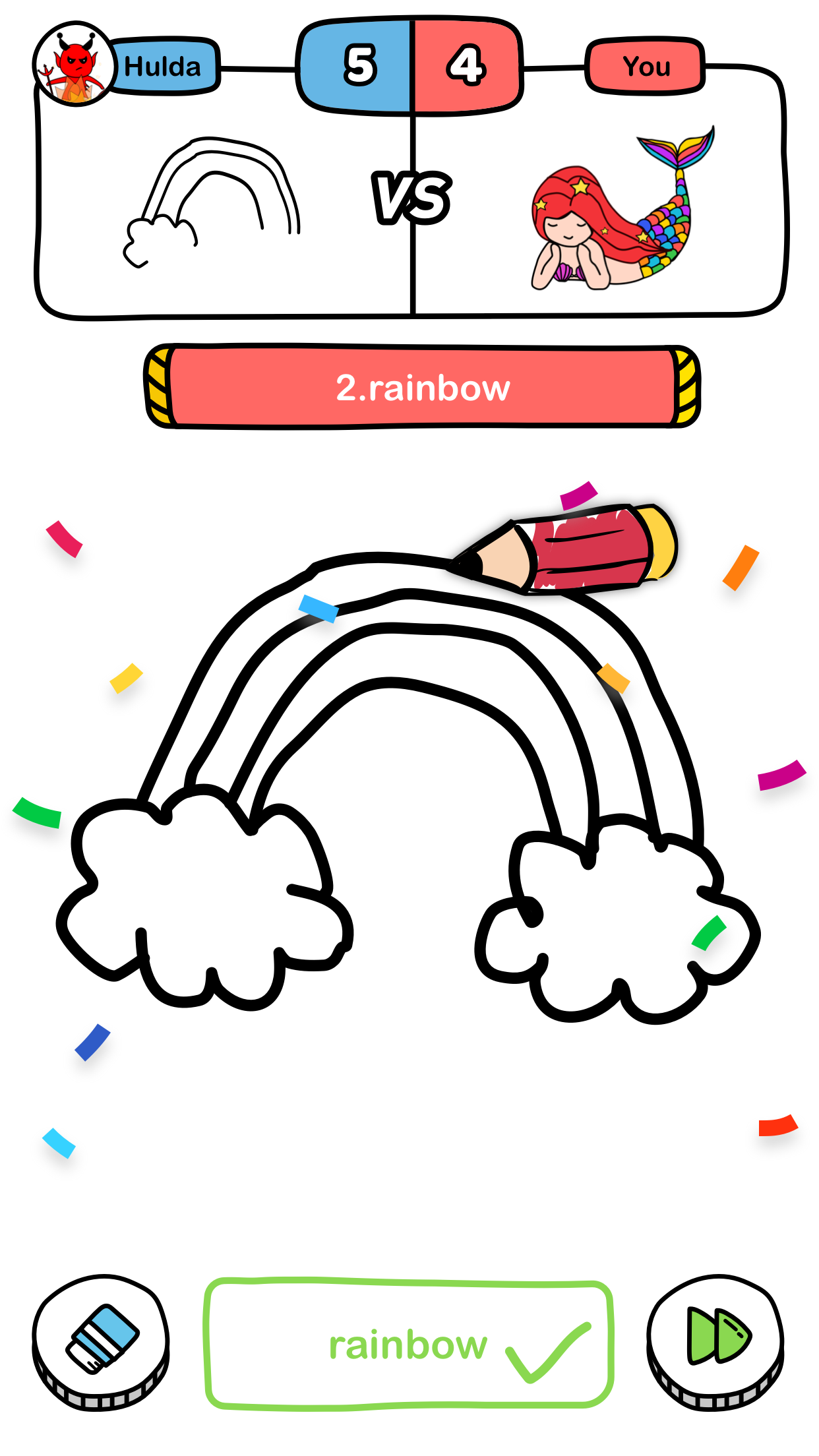 اسکرین شات 2 بازی Draw Now-AI Guess Drawing Game