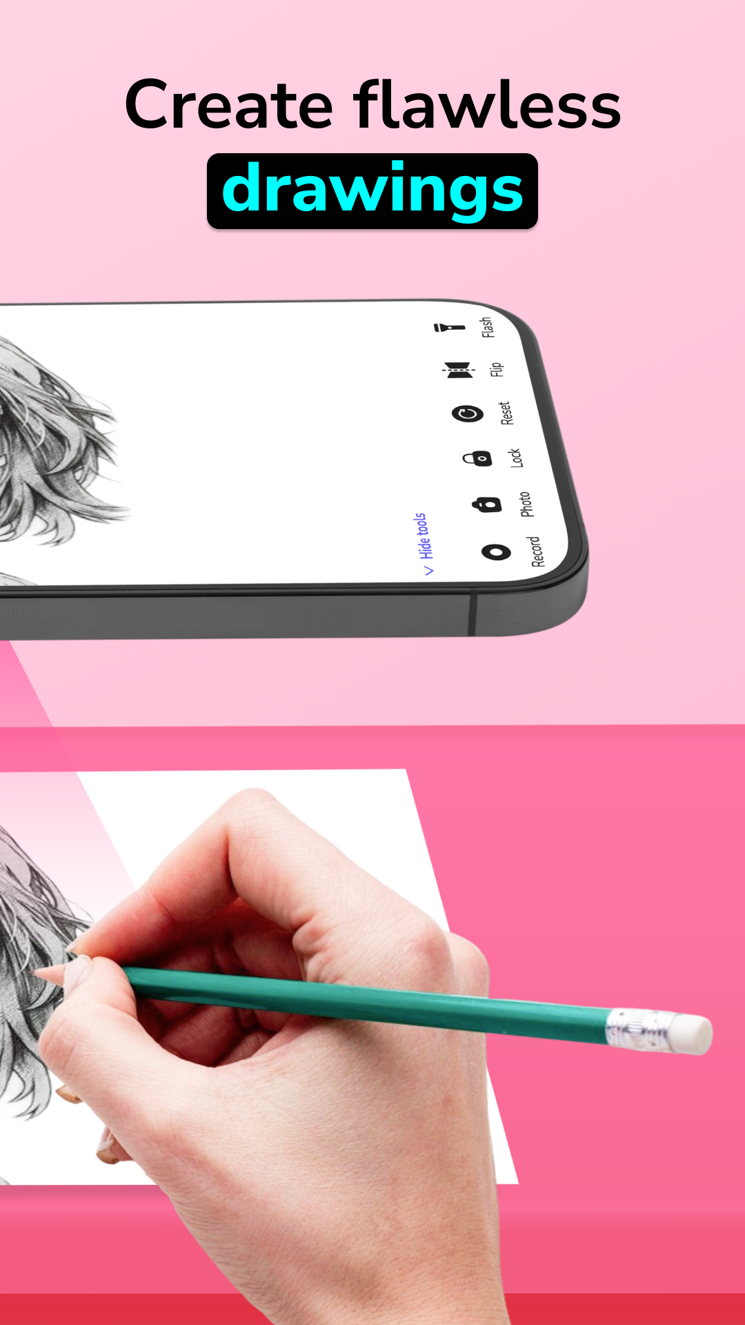 اسکرین شات 5 برنامه AR Drawing: Sketch & Draw