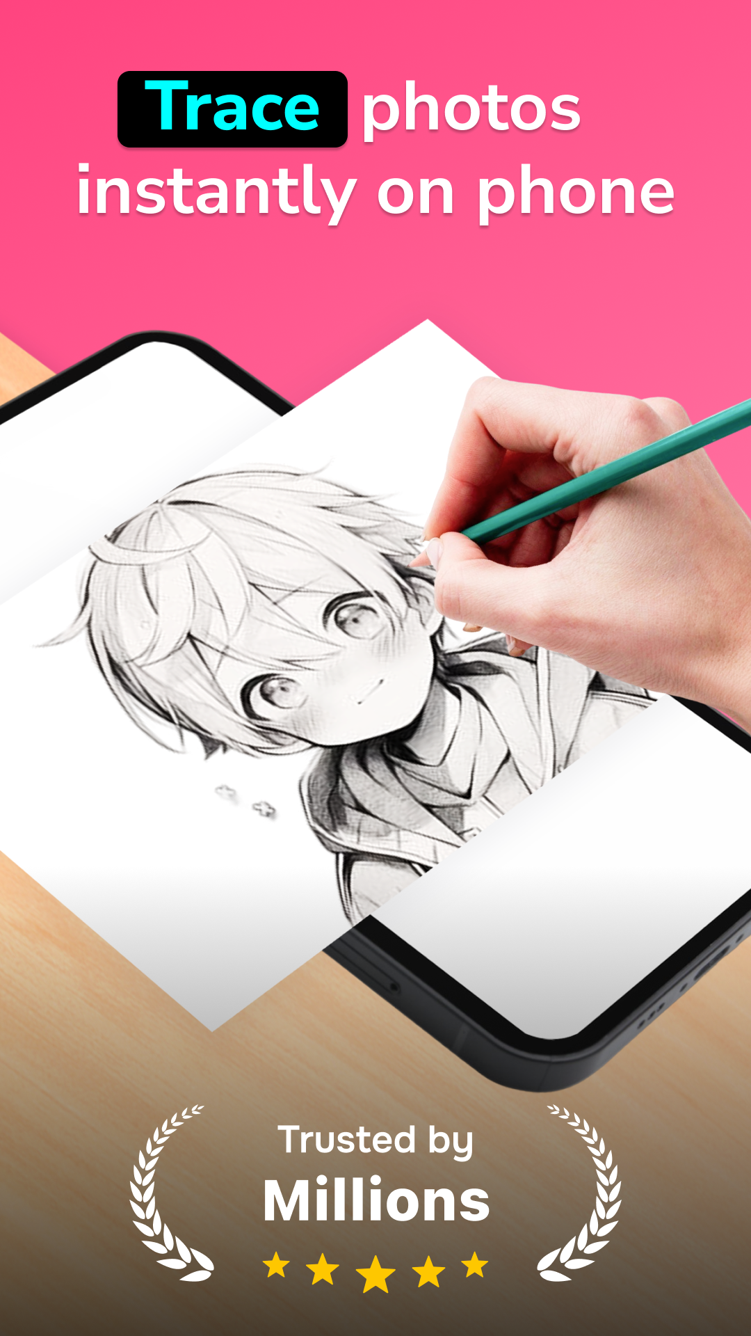 اسکرین شات 7 برنامه AR Drawing: Sketch & Draw