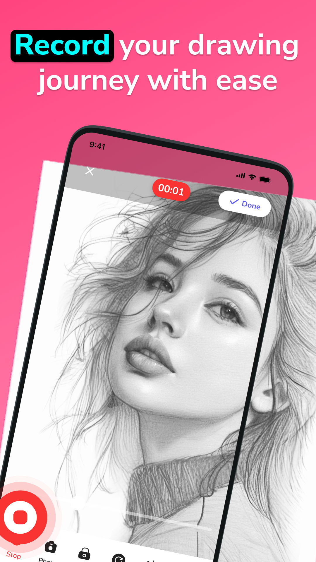 اسکرین شات 6 برنامه AR Drawing: Sketch & Draw