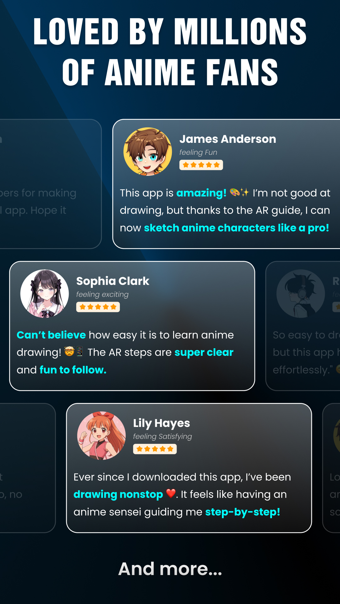 اسکرین شات 7 برنامه Draw Anime - AR Tracing App