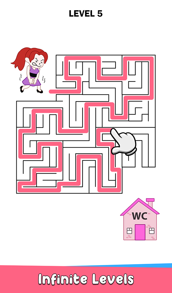 اسکرین شات 8 بازی Toilet Rush Race: Draw Puzzle