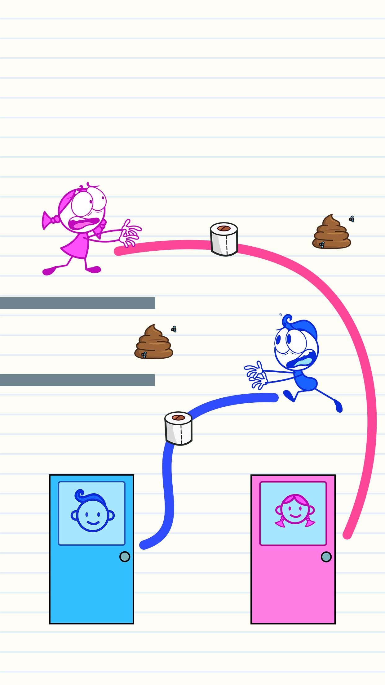 اسکرین شات 6 بازی Draw to Pee: Toilet Escape