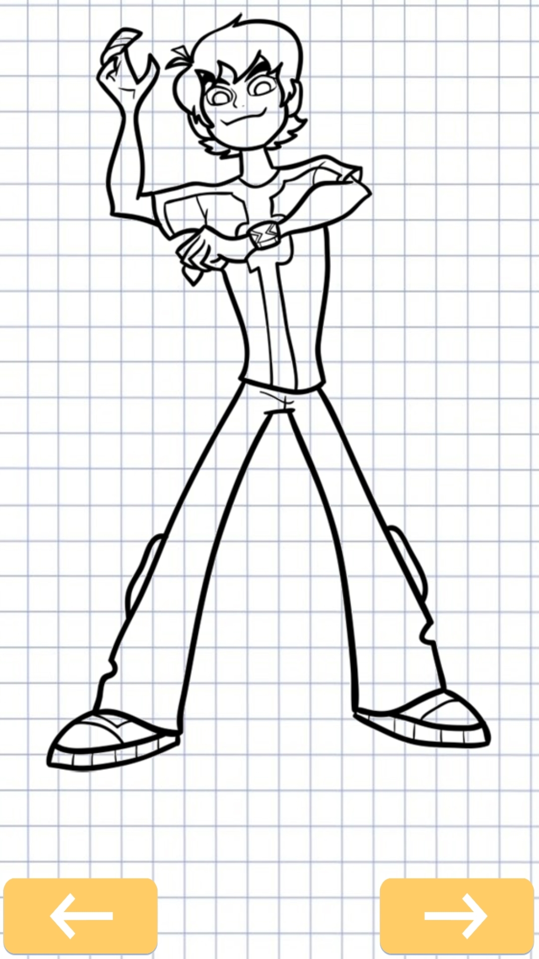 اسکرین شات 7 برنامه How to draw Ben step by step