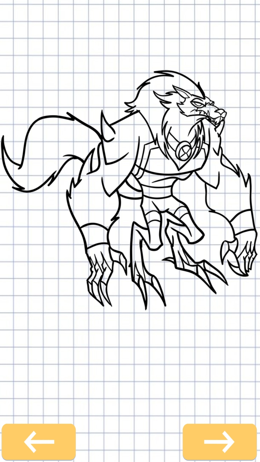 اسکرین شات 6 برنامه How to draw Ben step by step