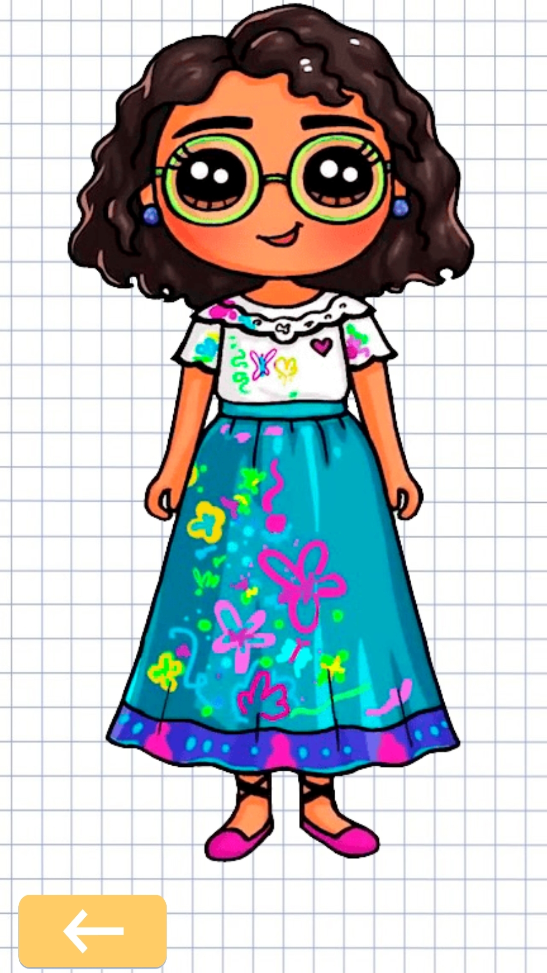 اسکرین شات 8 برنامه How to draw Encanto