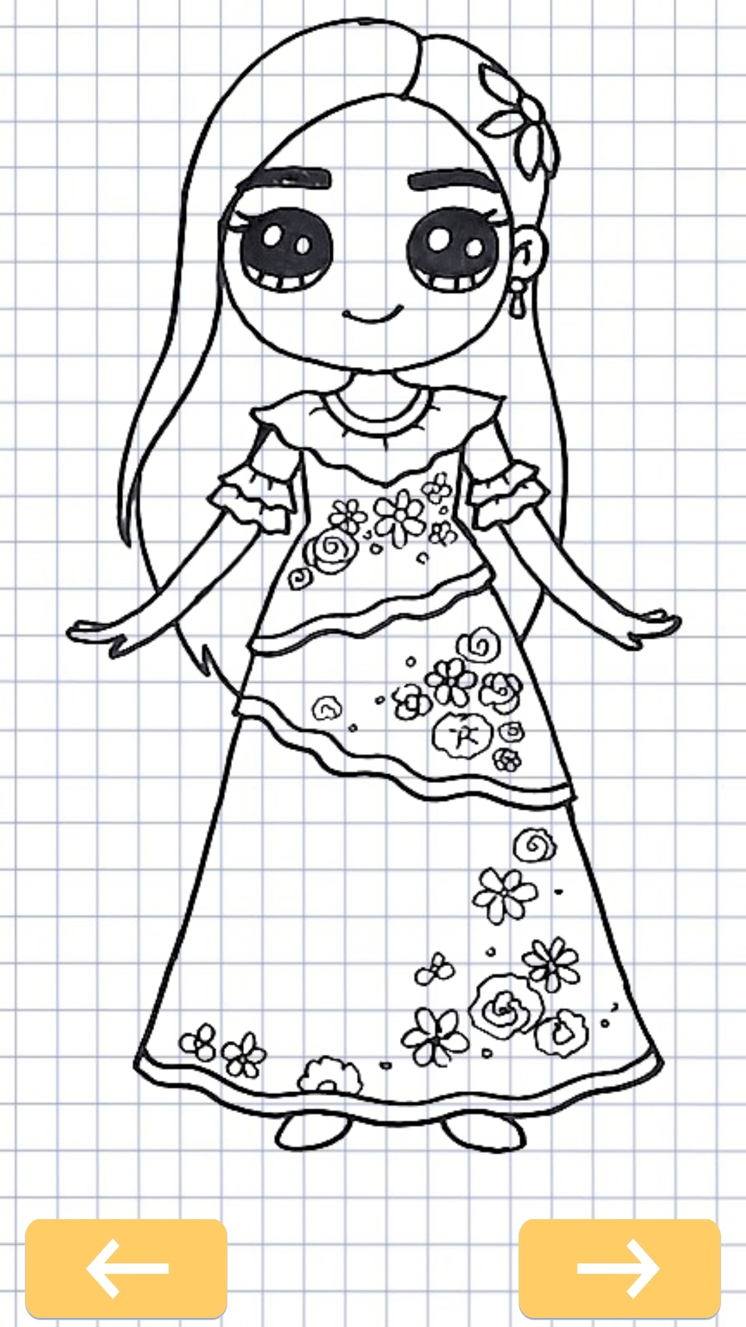 اسکرین شات 3 برنامه How to draw Encanto