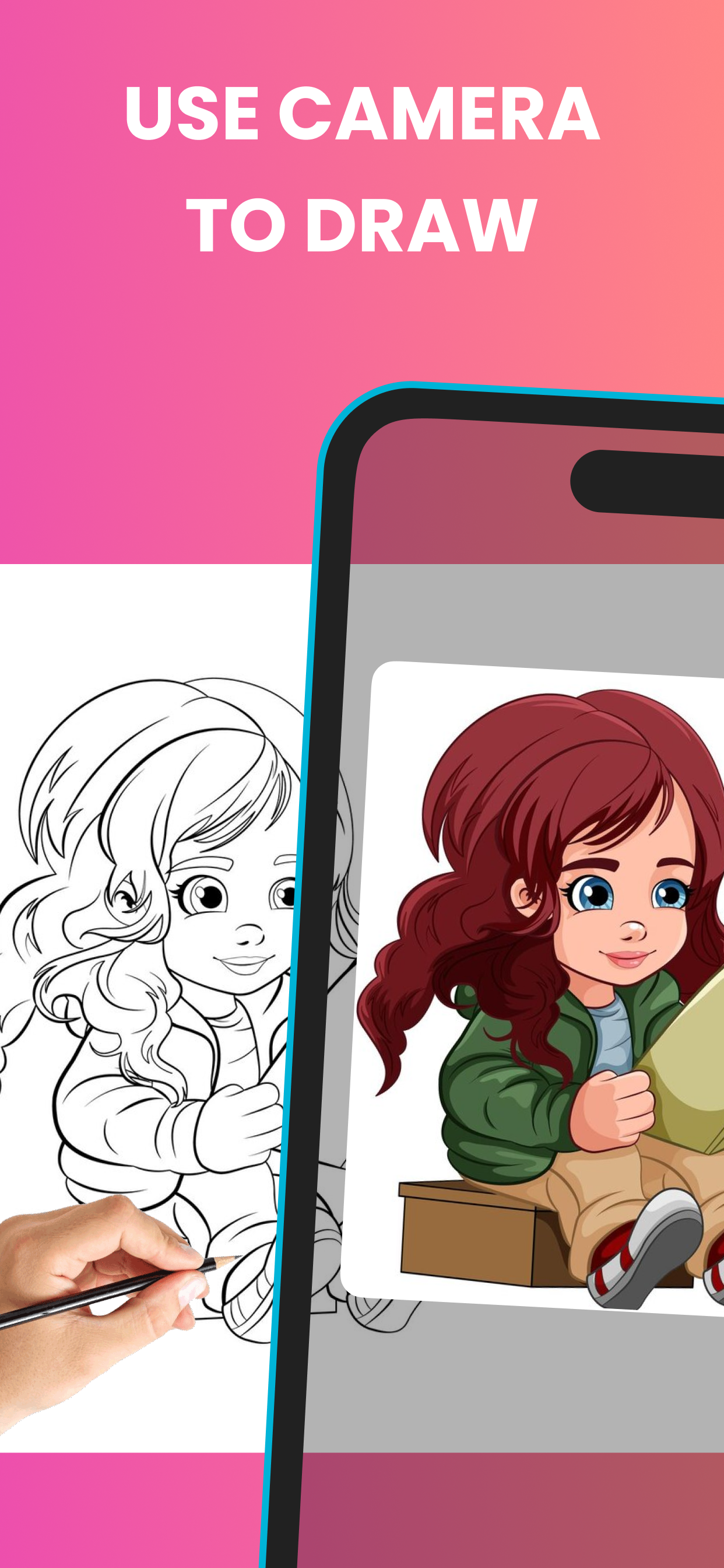 اسکرین شات 4 برنامه AR Draw Sketch: Sketch & Trace