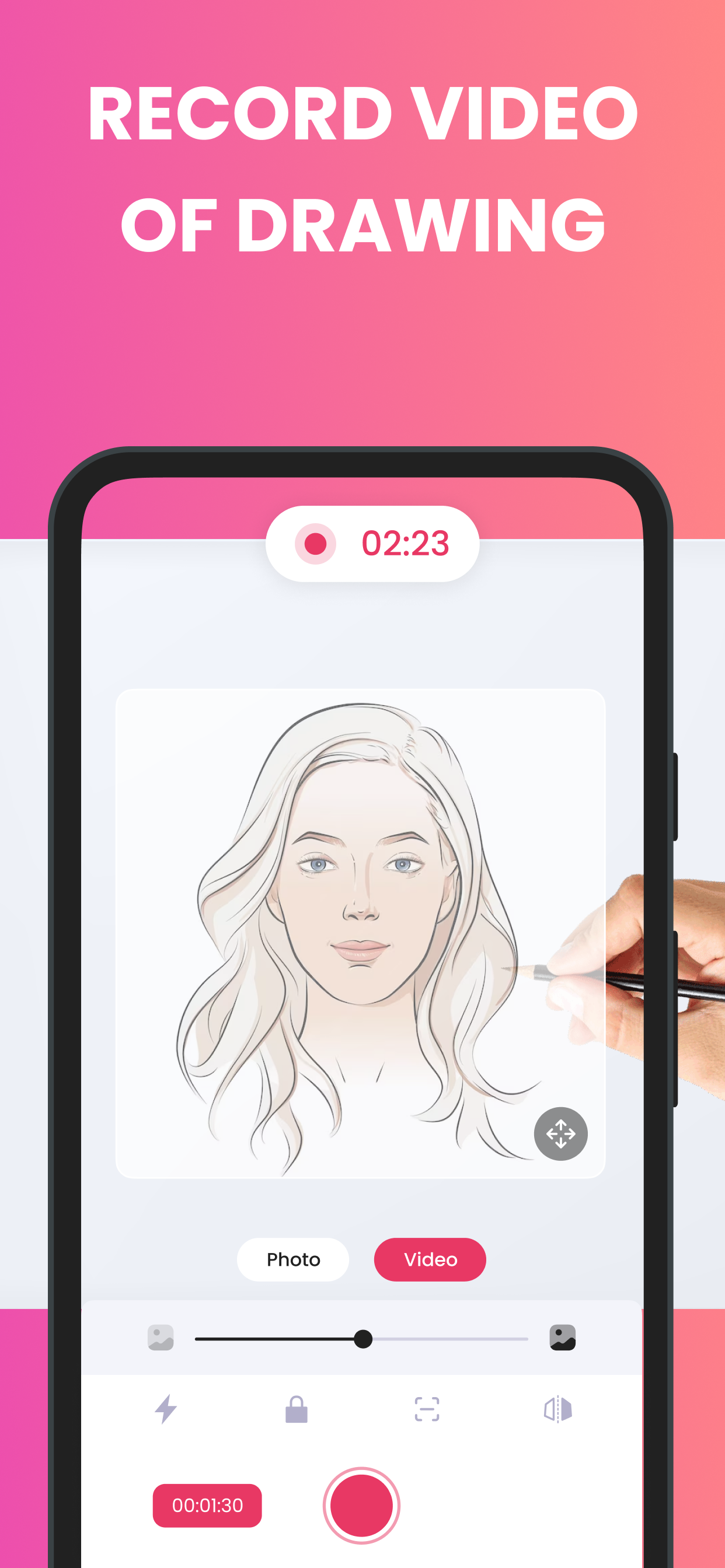 اسکرین شات 5 برنامه AR Draw Sketch: Sketch & Trace