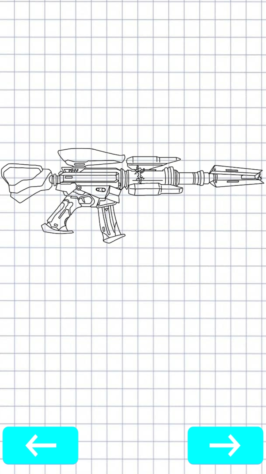 اسکرین شات 7 برنامه How to draw Fire weapons